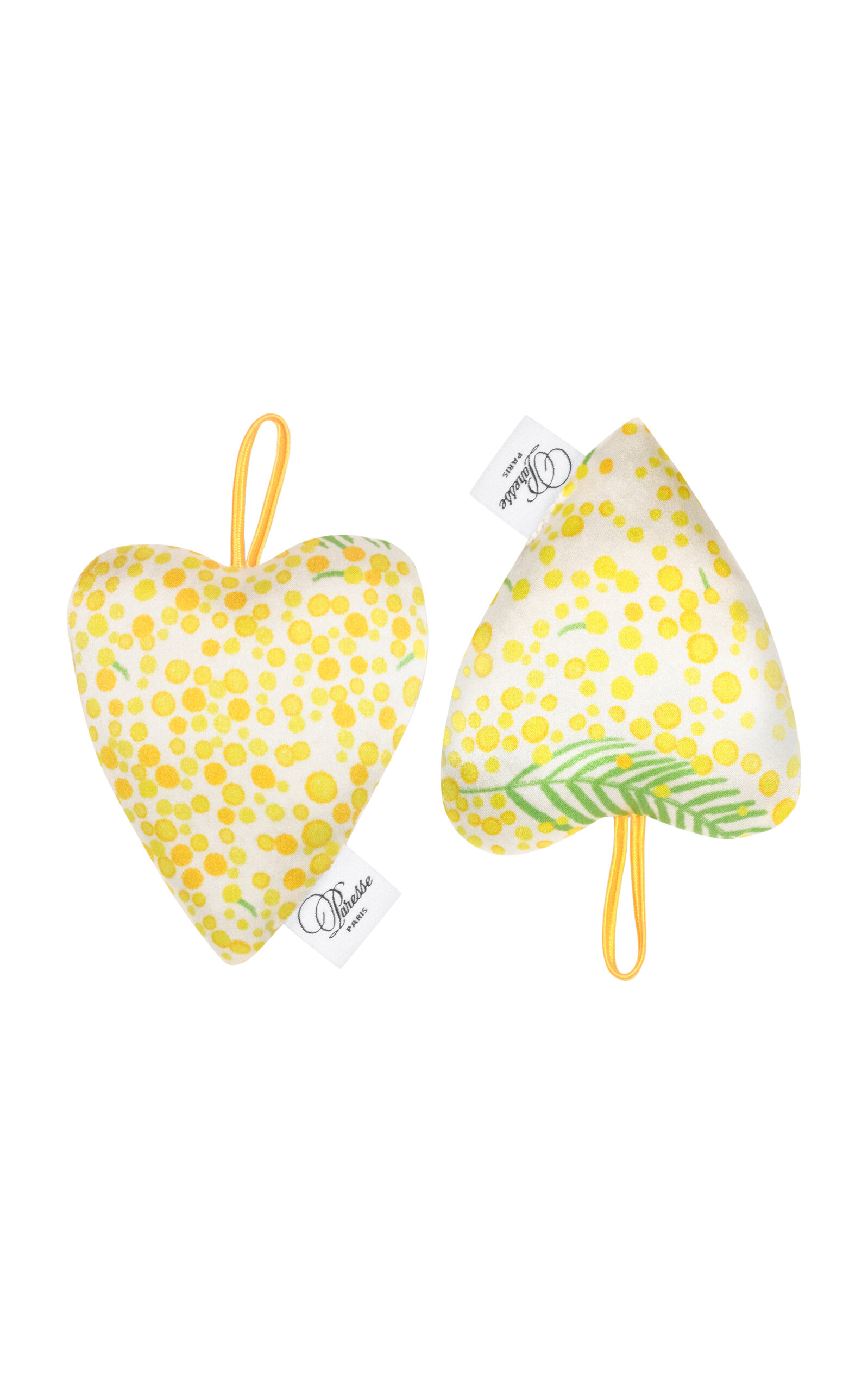Shop Paresse Paris Or Mimosa Pair Of Lavender Sachets In Multi