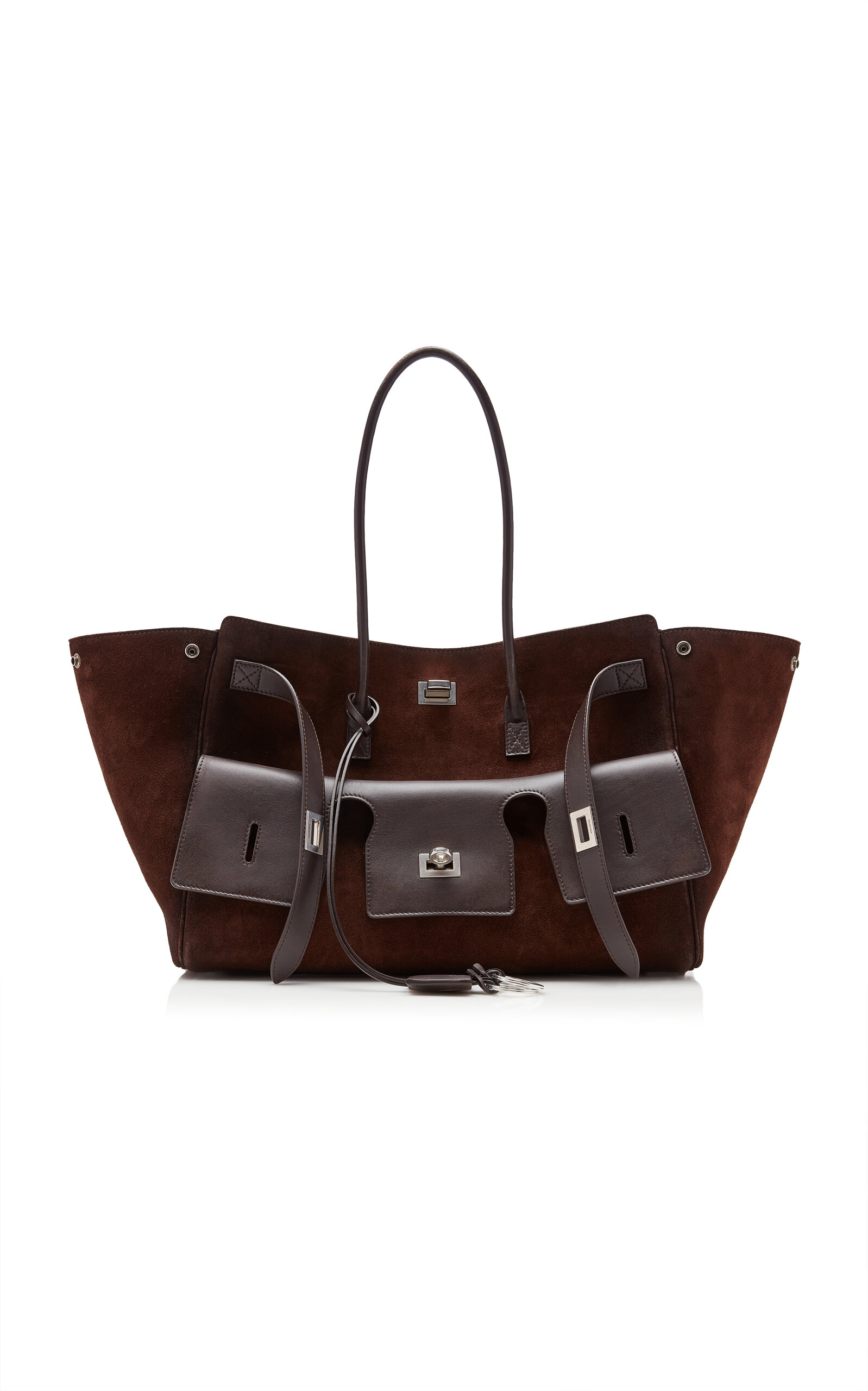 Balenciaga Bel Air Medium Leather Carry-All Bag