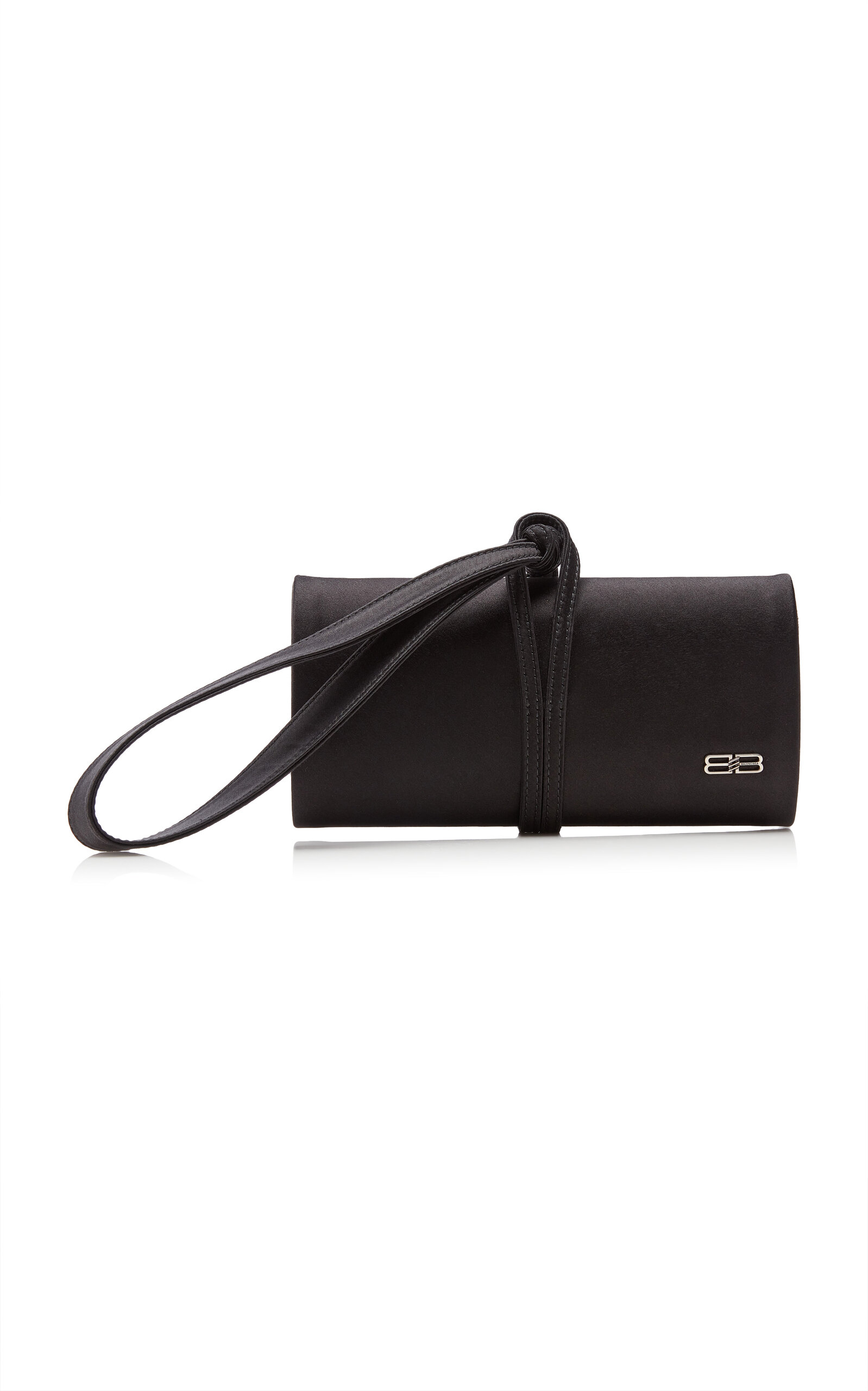 Balenciaga BB Satin Clutch
