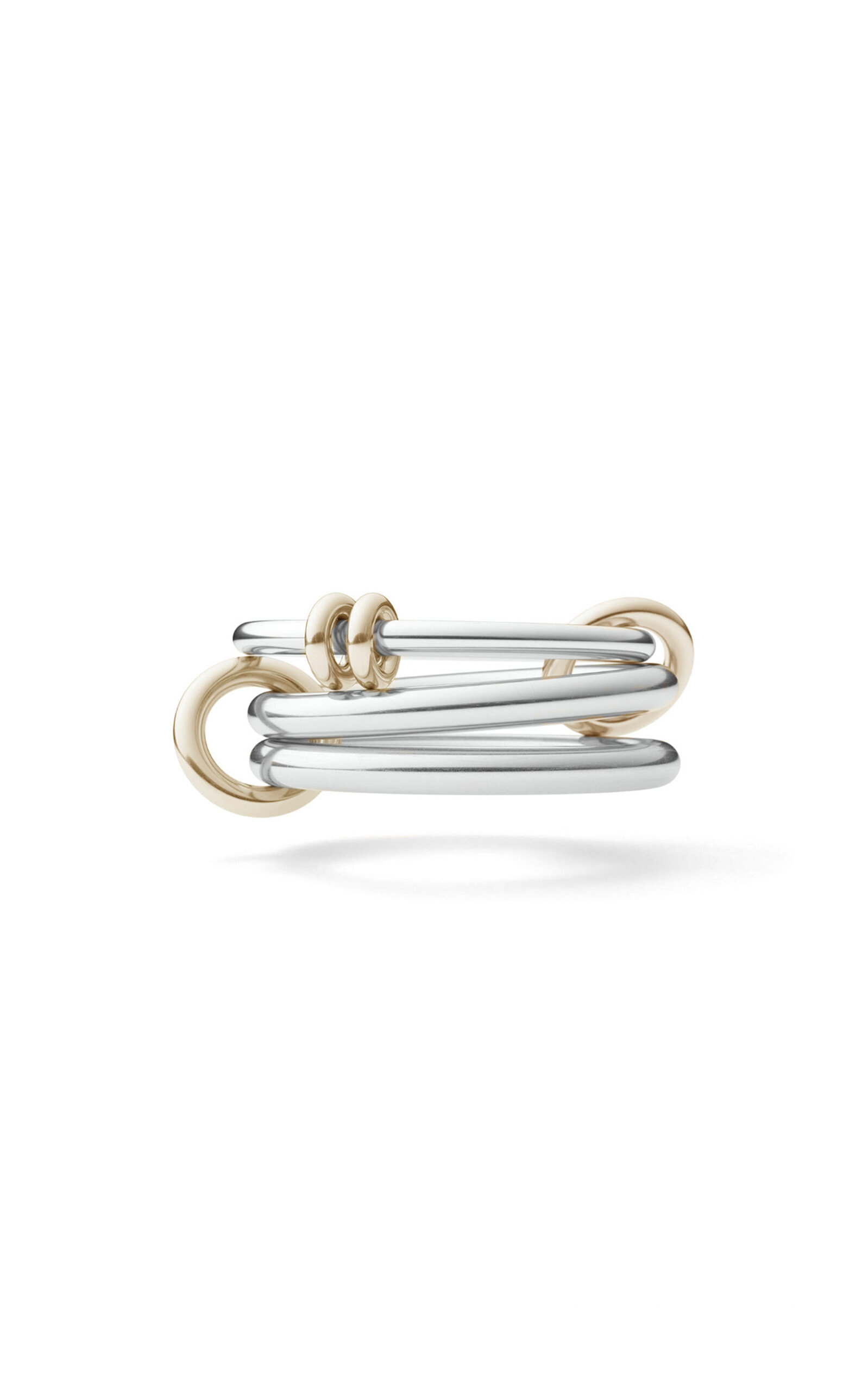 Spinelli Kilcollin Raneth 18k Yellow Gold; Sterling Silver Ring In Multi