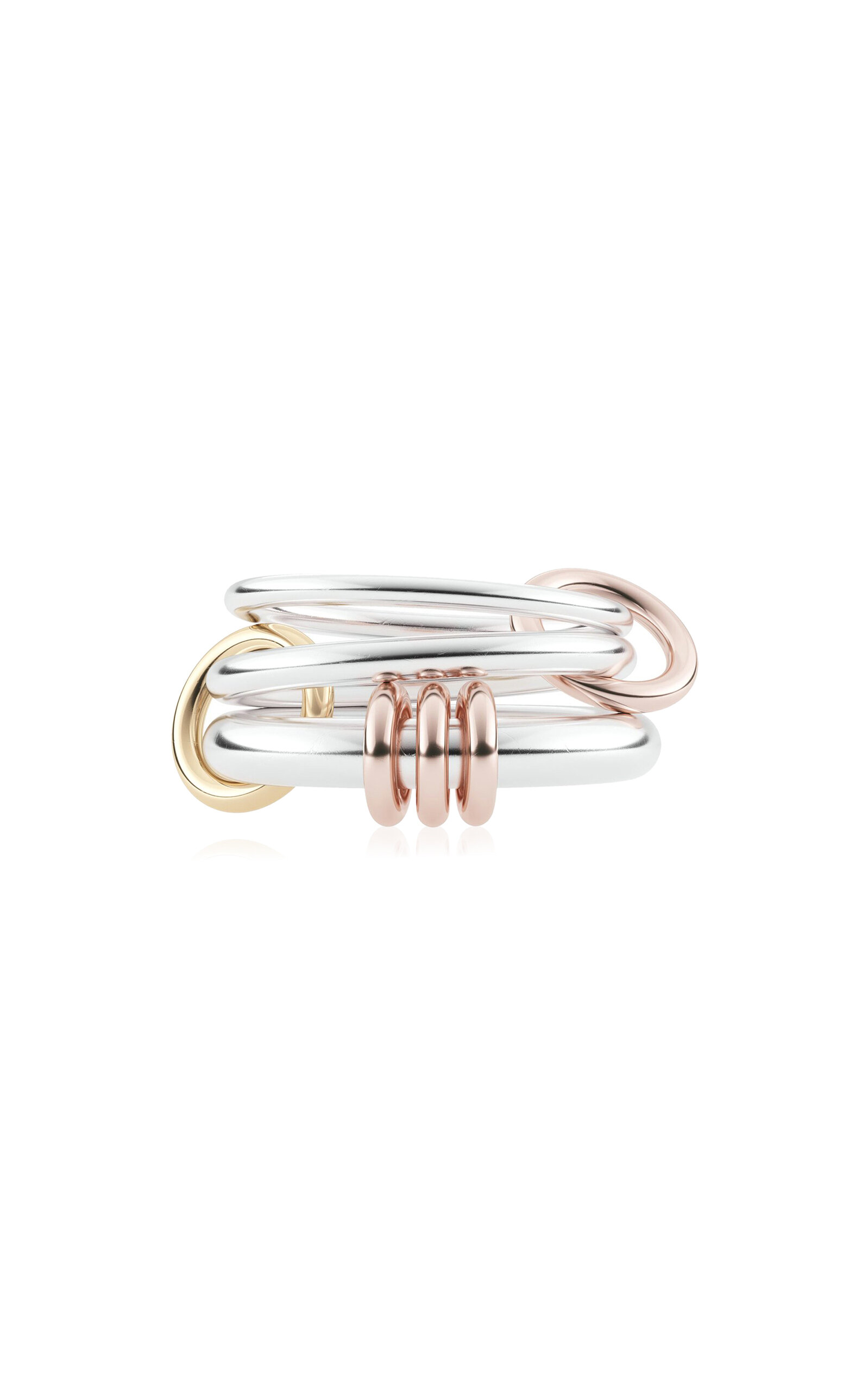 Spinelli Kilcollin Orion 18k Gold; Sterling Silver Ring In Multi