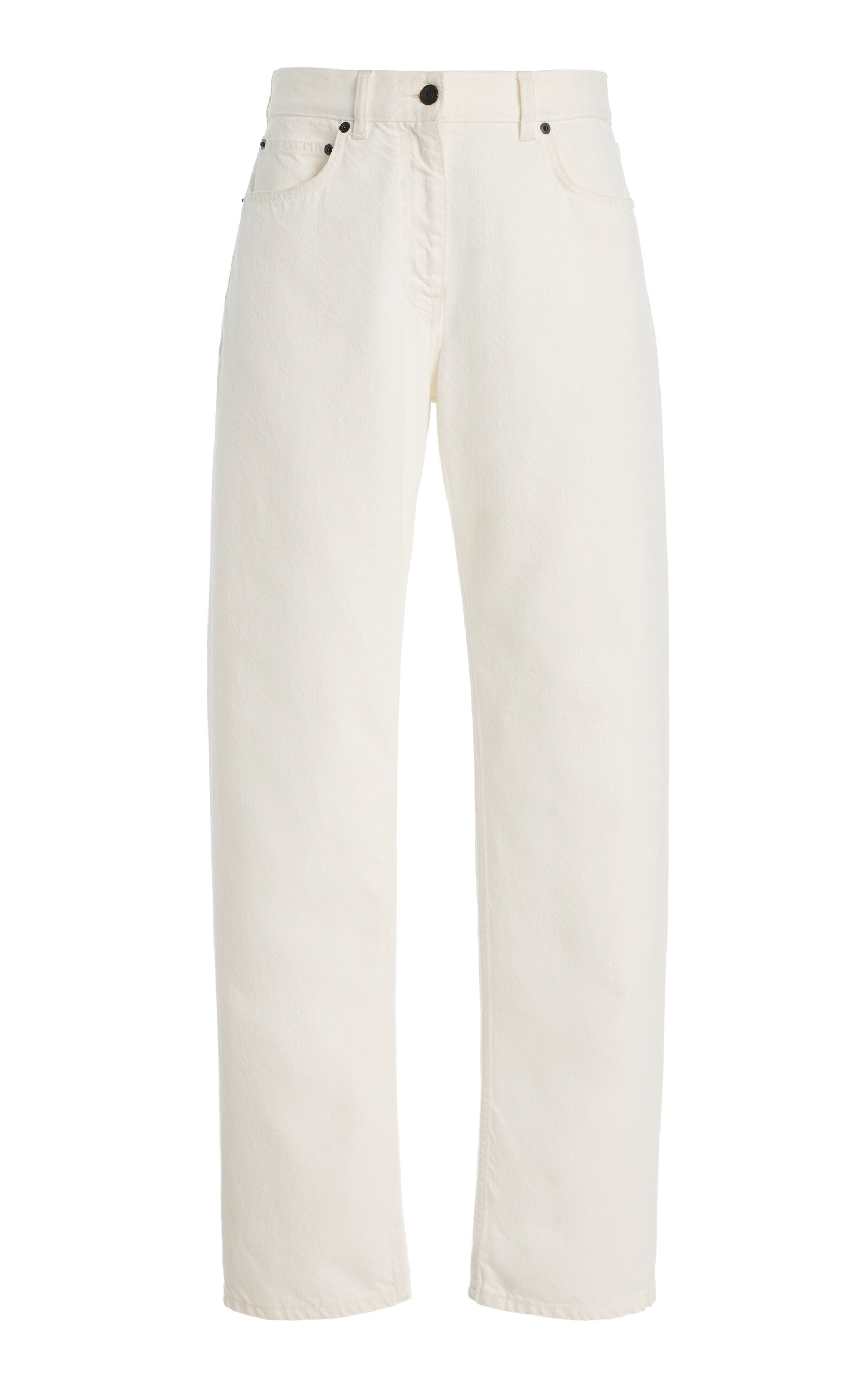 The Row Burty Rigid Low-Rise Straight-Leg Jeans