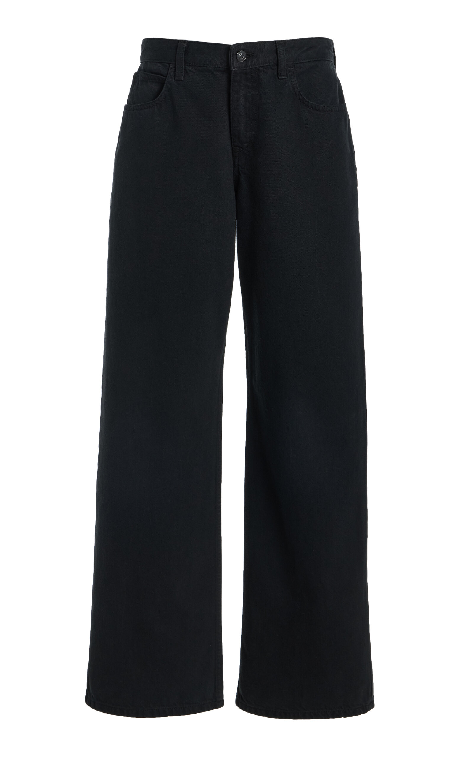 The Row Eglitta Rigid Low-rise Straight-leg Jeans In Blue