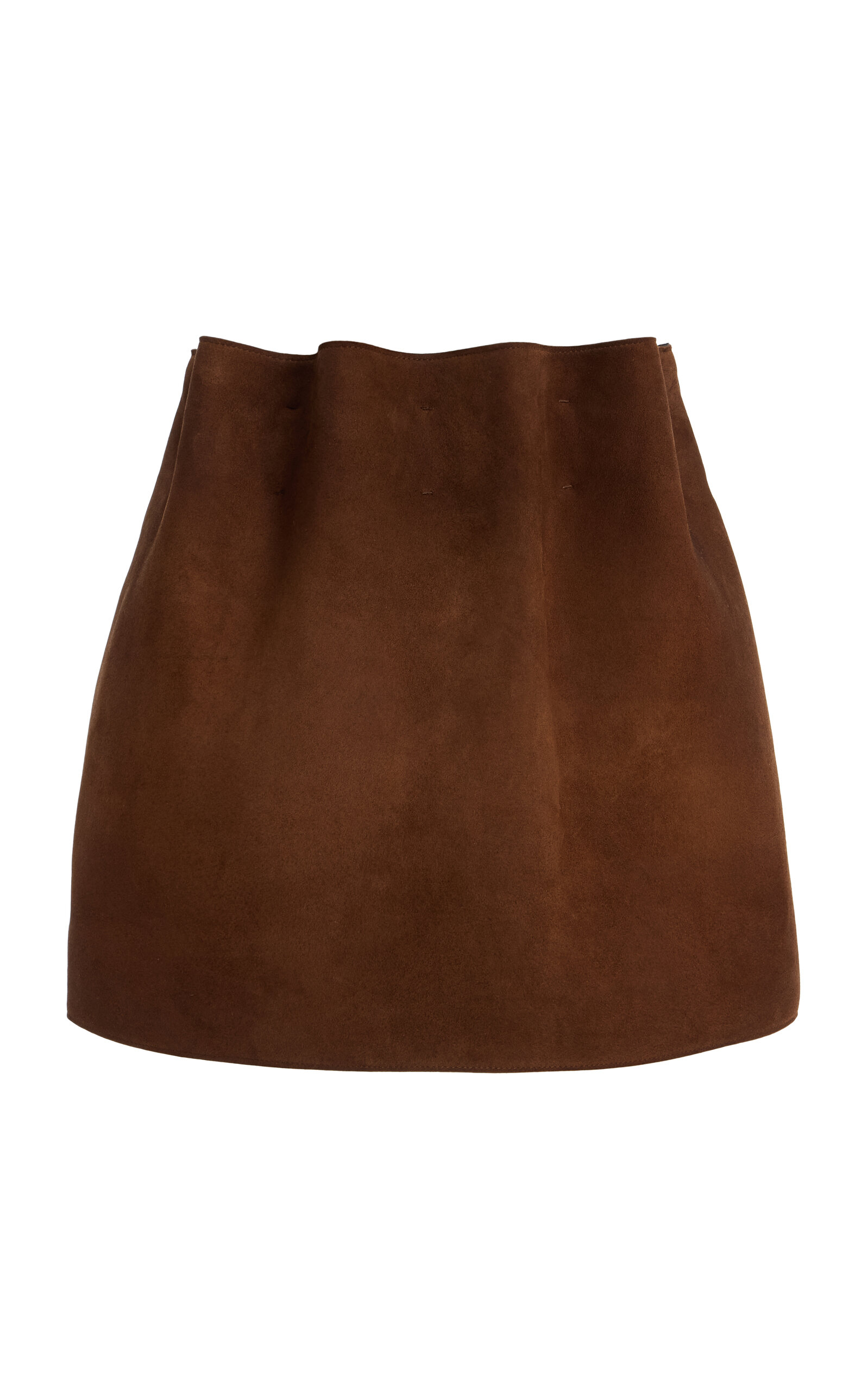 Prada Suede Mini Skirt