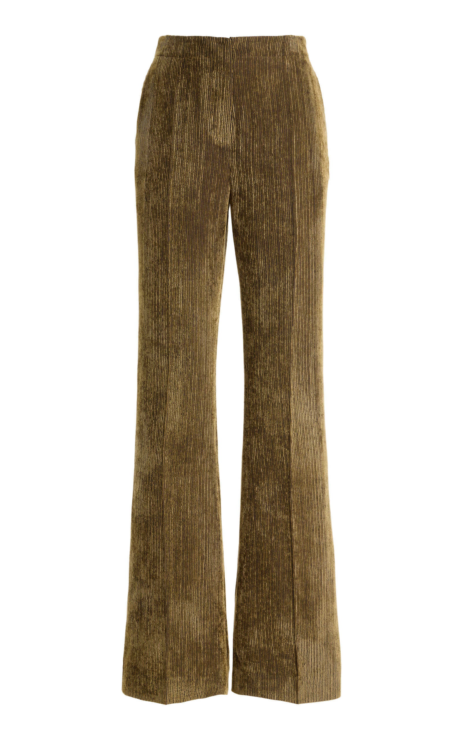Tove Lora Corduroy Flared Trousers In Brown