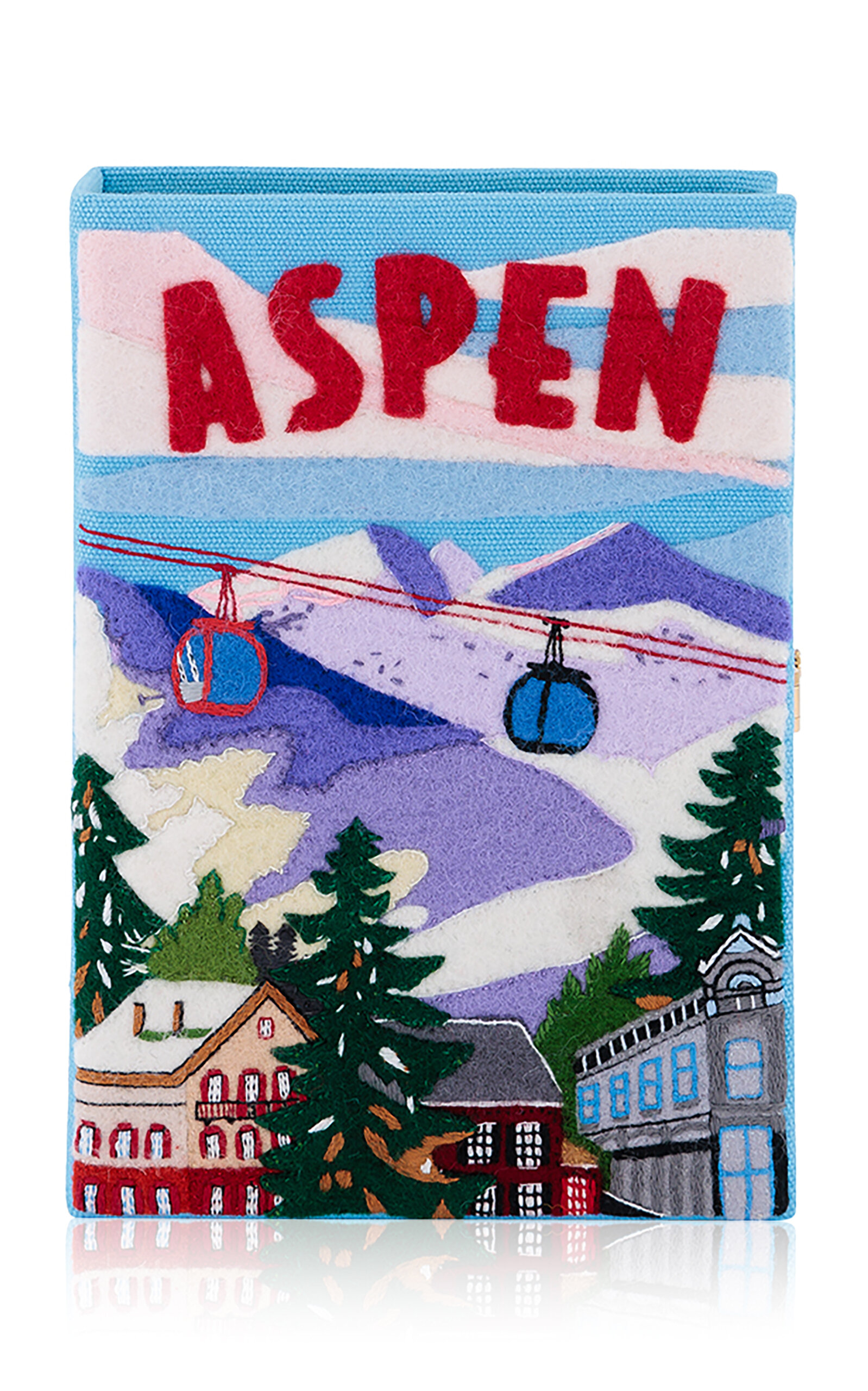 Olympia Le-Tan Aspen Book Clutch
