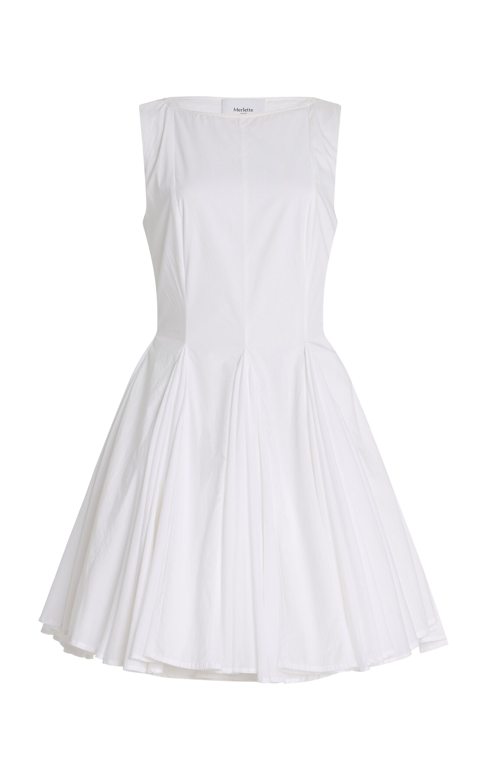 Fremont Cotton-Poplin Mini Dress