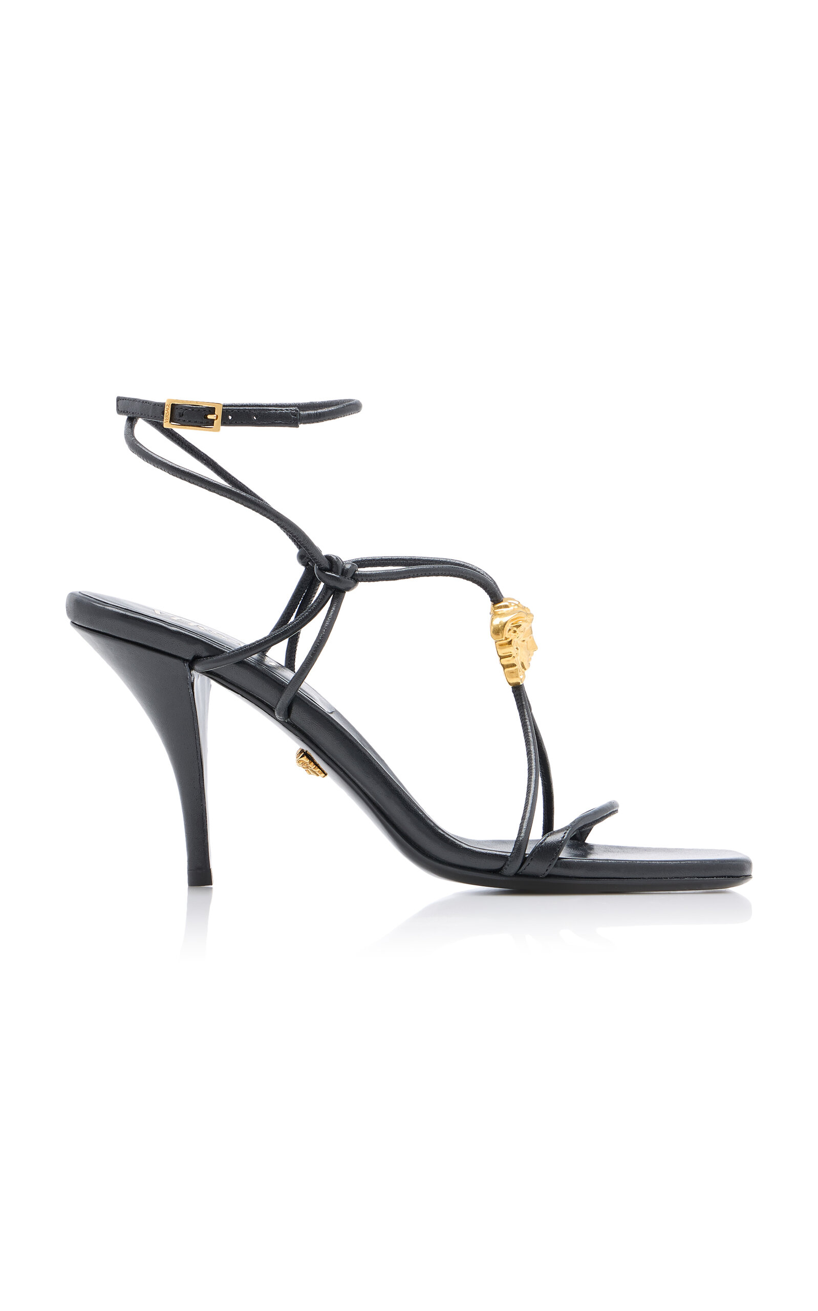 Versace Wrapped Leather Sandals
