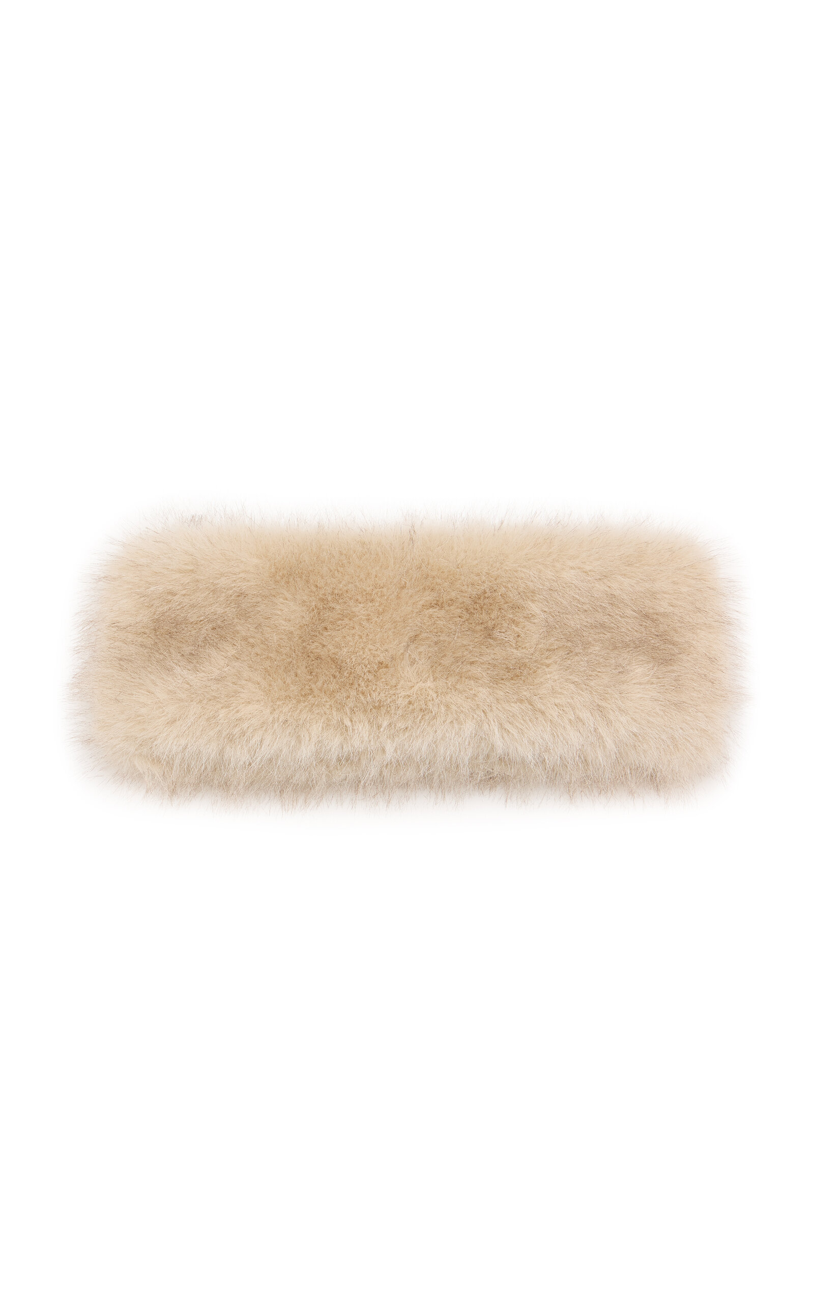 Valentino Garavani VLogo Faux-Fur Headband