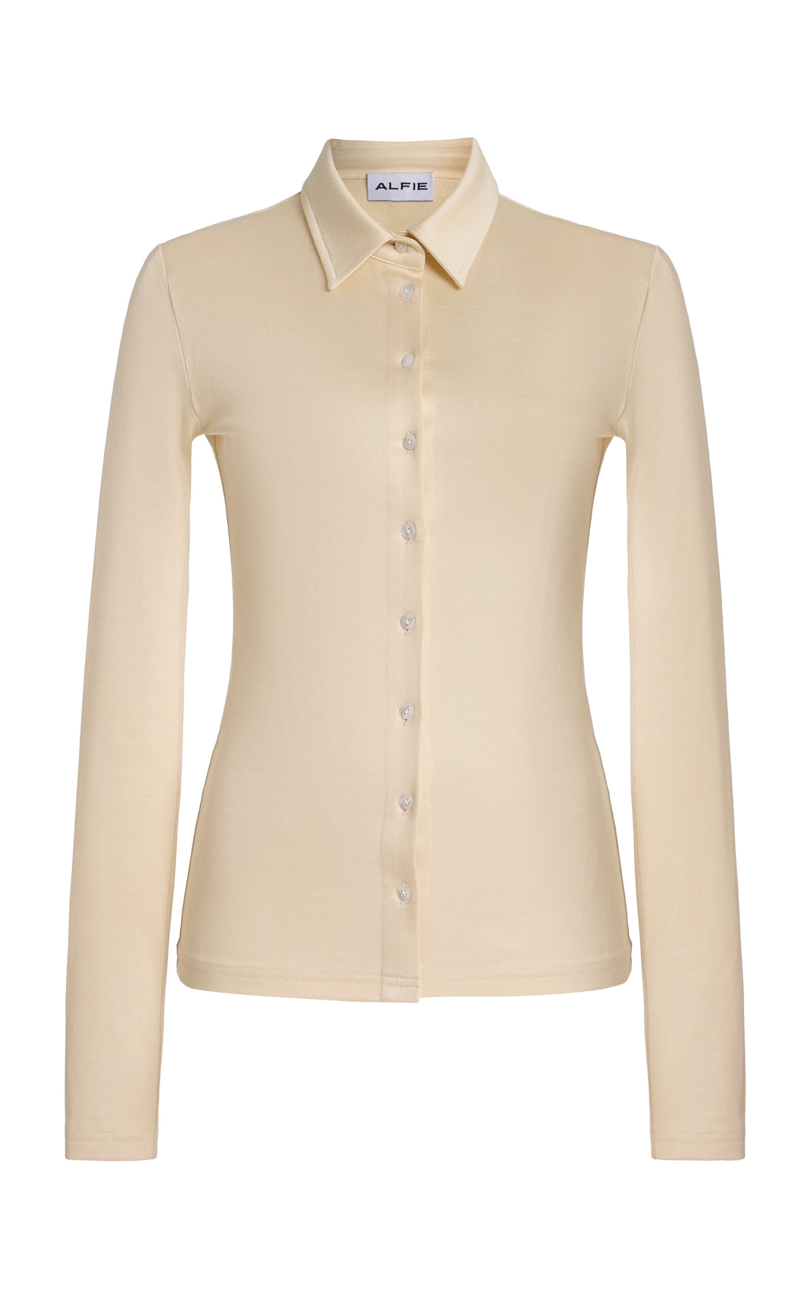 Alfie Le Polo Knit Shirt In White