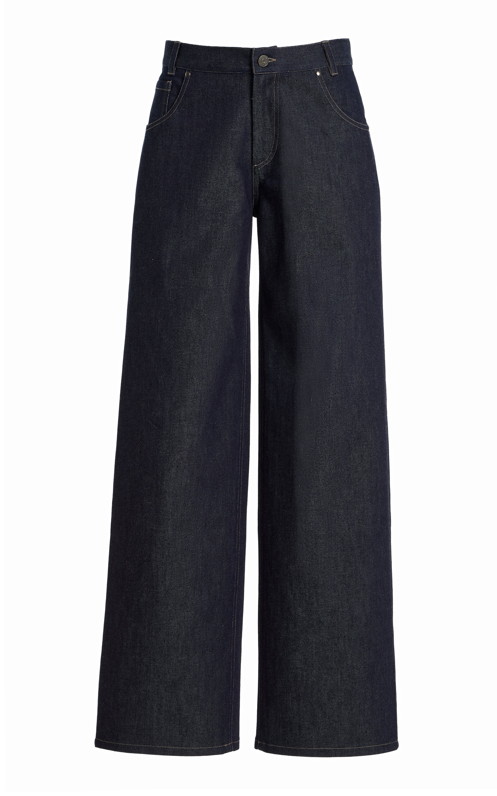 Alfie Alice Mid-Rise Straight-Leg Jeans