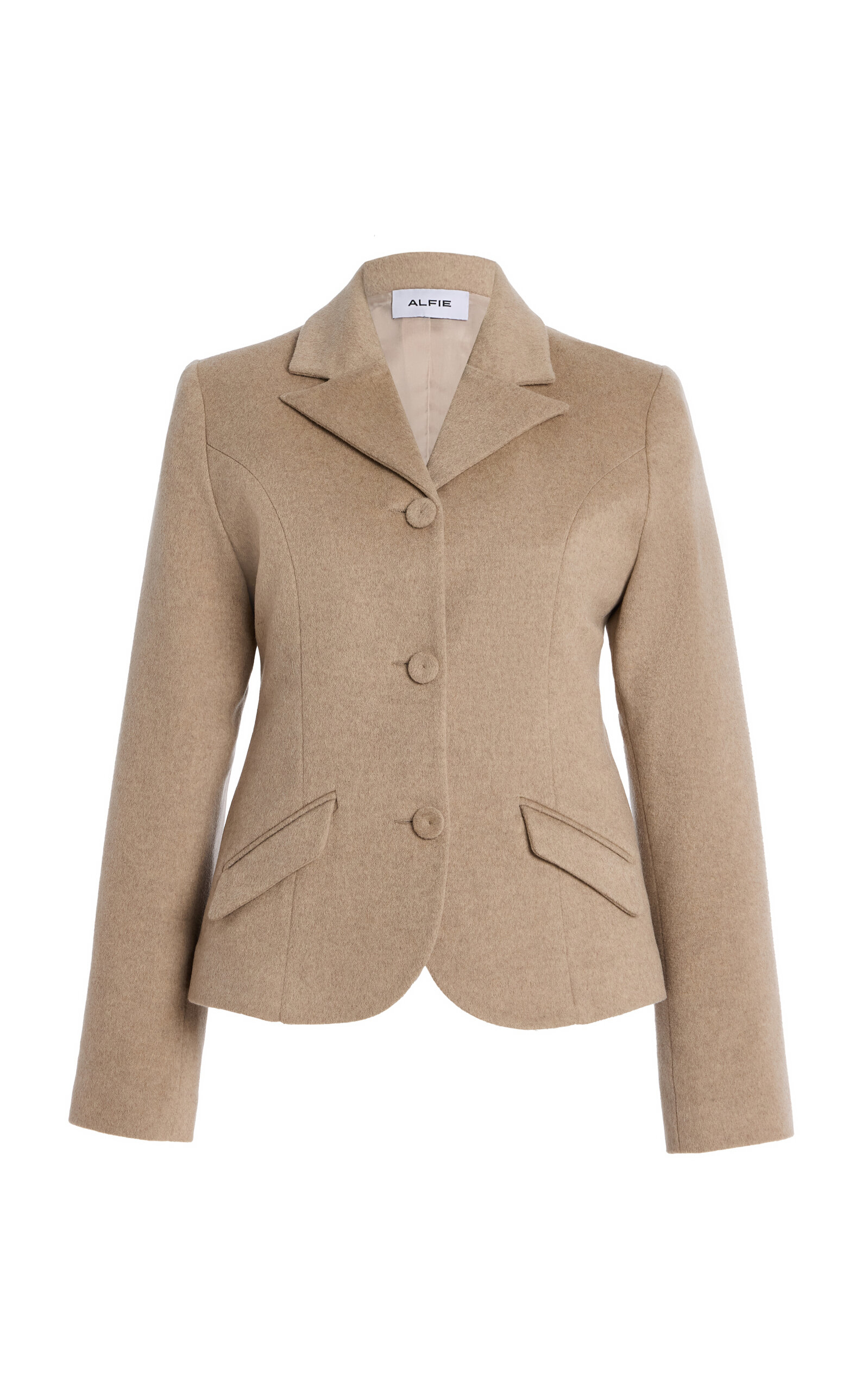 Alfie Alma Wool-blend Jacket In Neutral