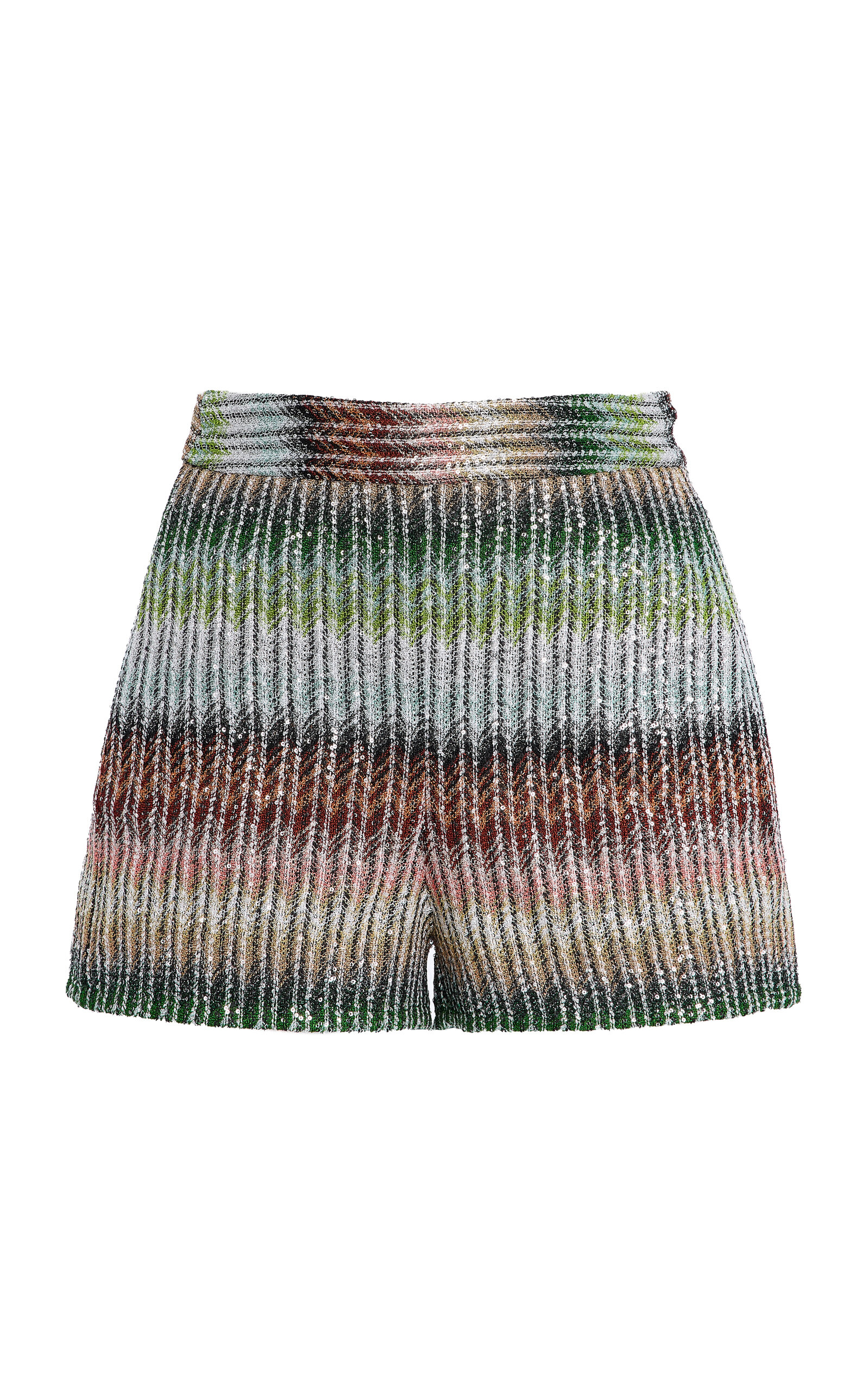 Missoni Sequined Knit Shorts