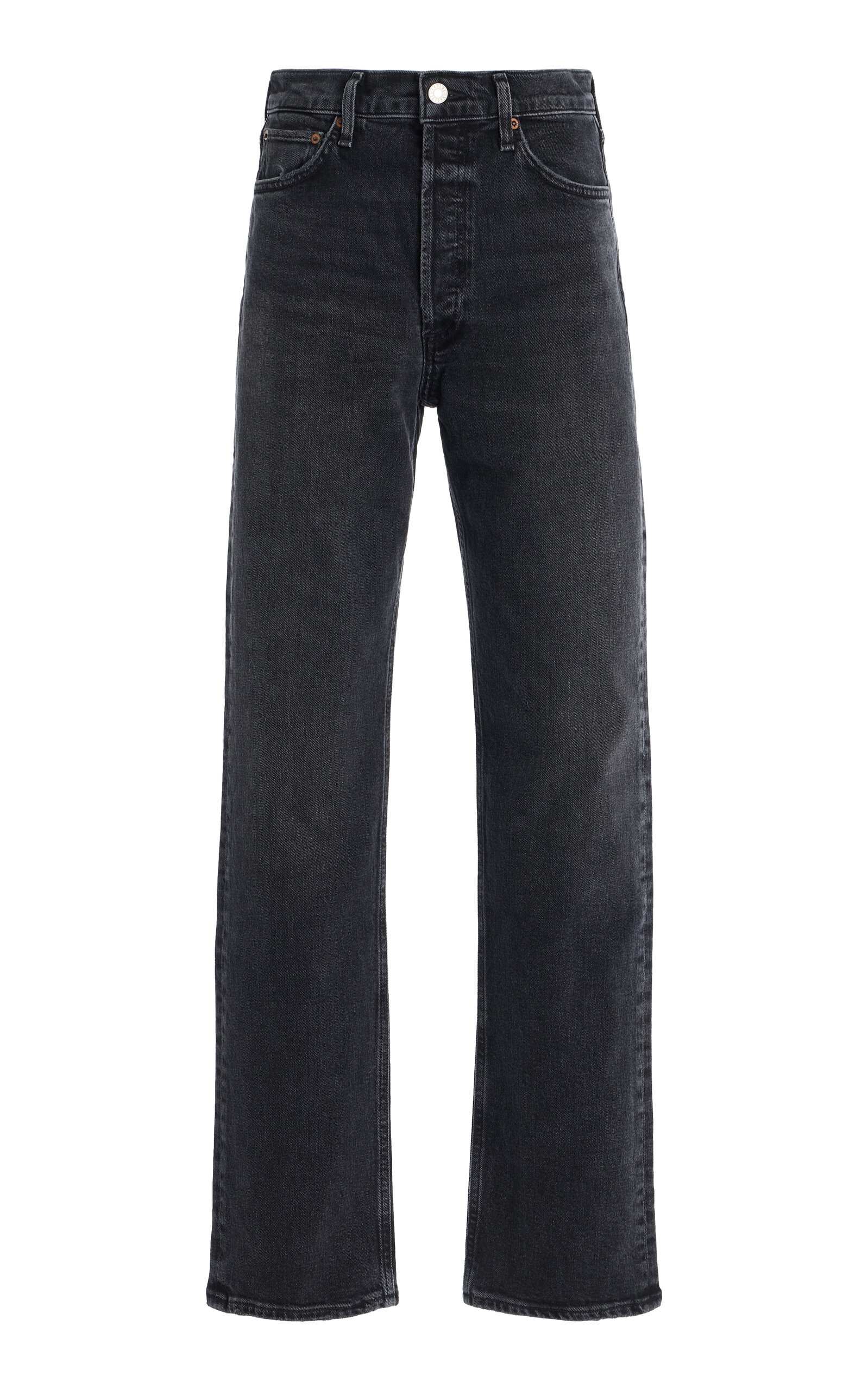 Agolde 90's Pinch Waist High-Rise Straight-Leg Jeans