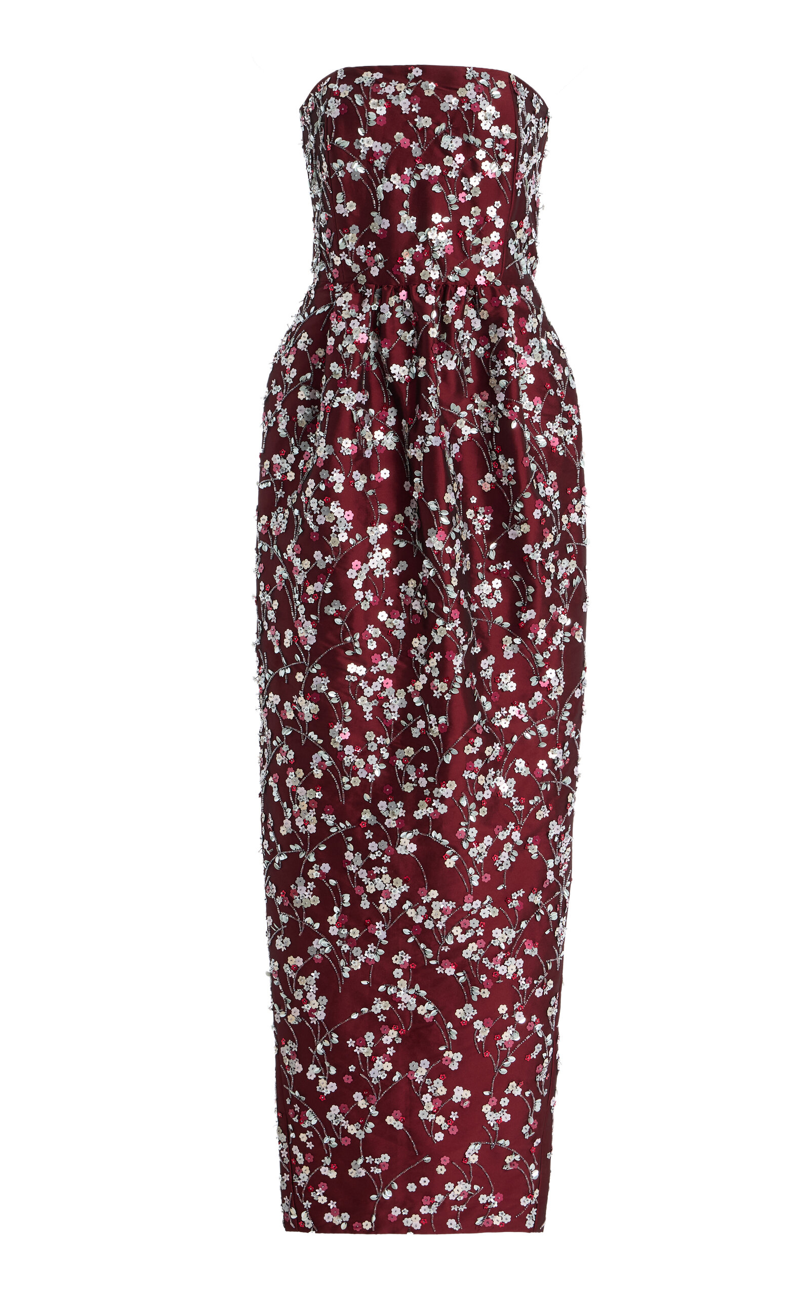 Bernadette Exclusive Holiday Beaded Gown In Brown