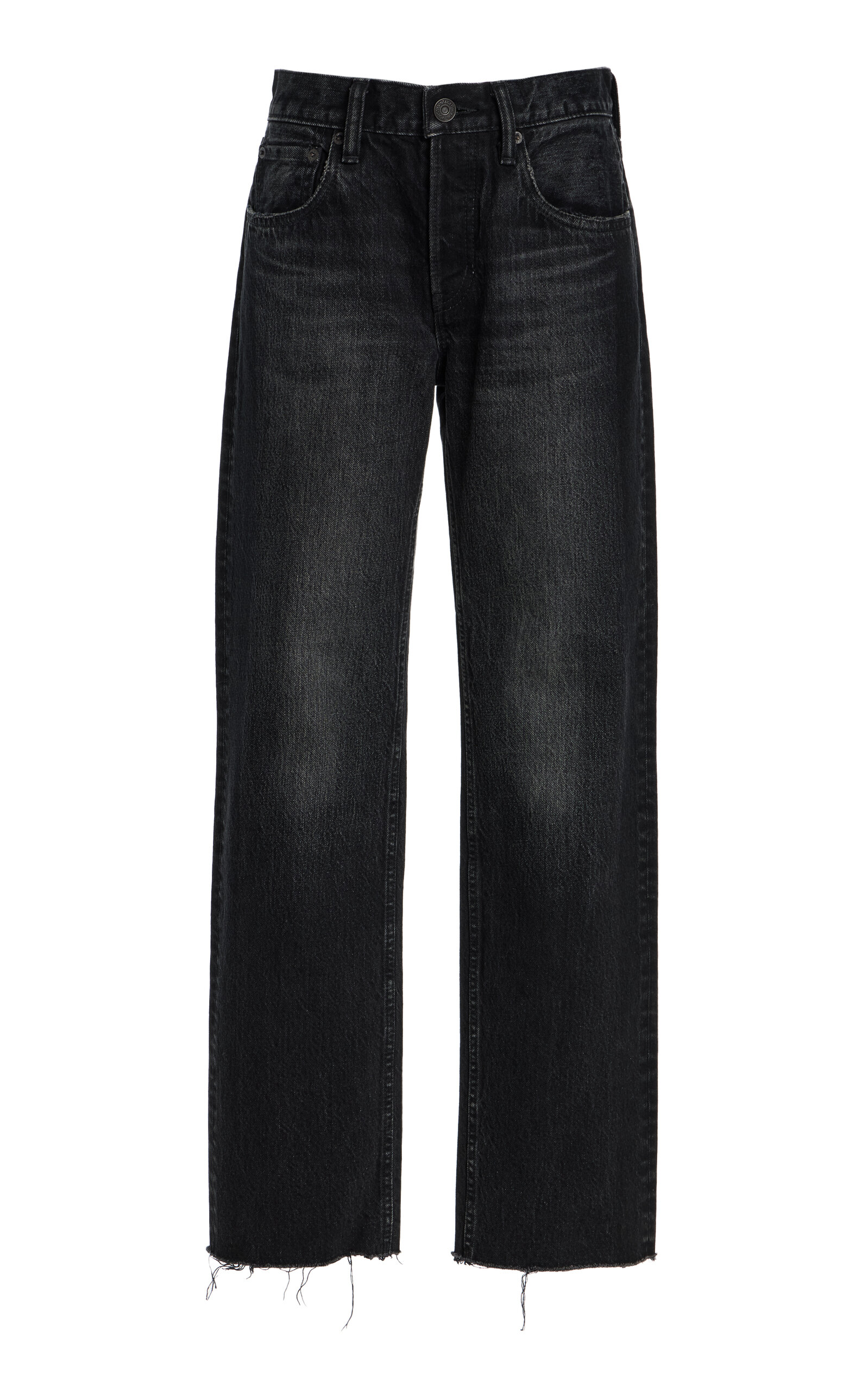 MOUSSY VINTAGE Glencoe High-Rise Straight-Leg Jeans