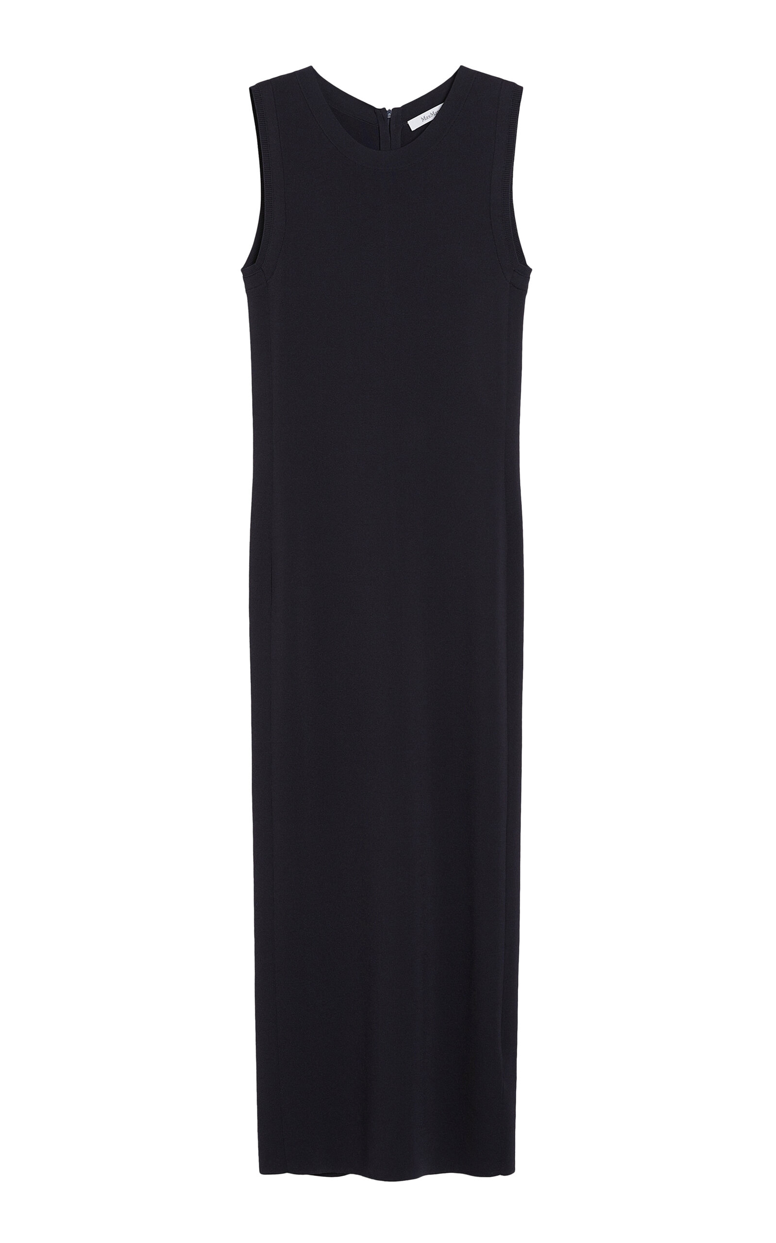 Max Mara Visiera Knit Maxi Dress - Navy