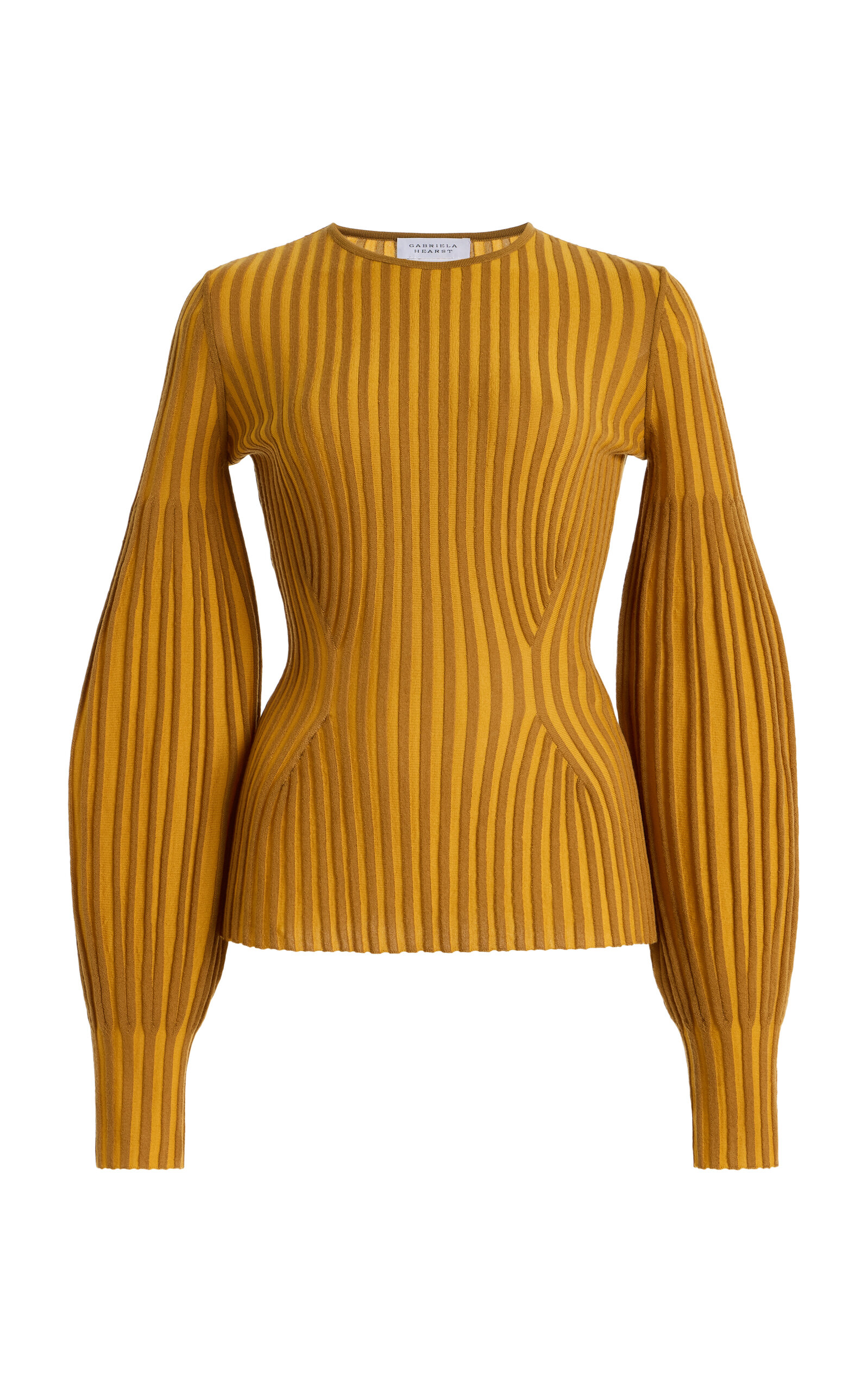 Gabriela Hearst Thalassa Wool Sweater In Yellow