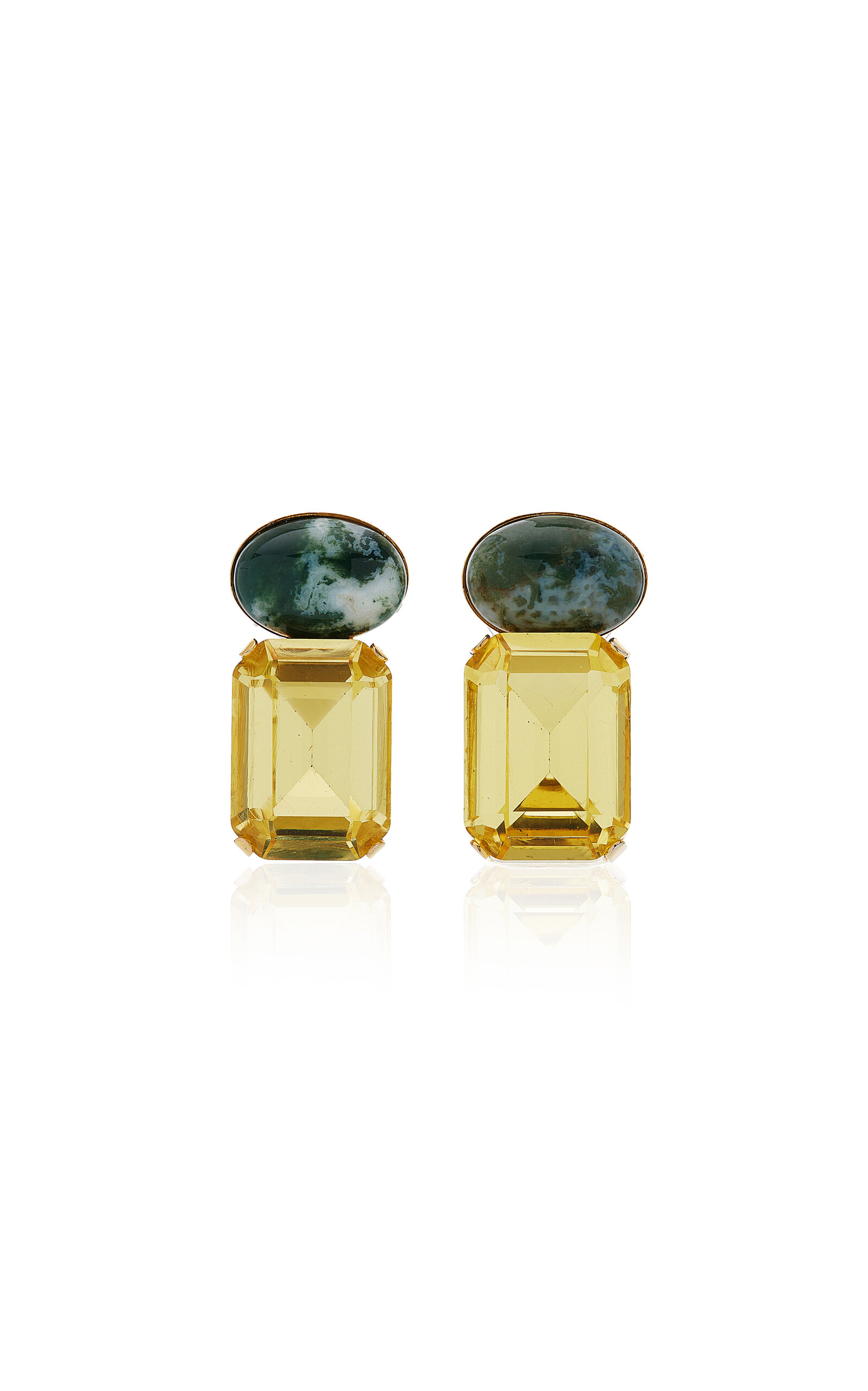 Jennifer Behr Elin Earrings In Gold