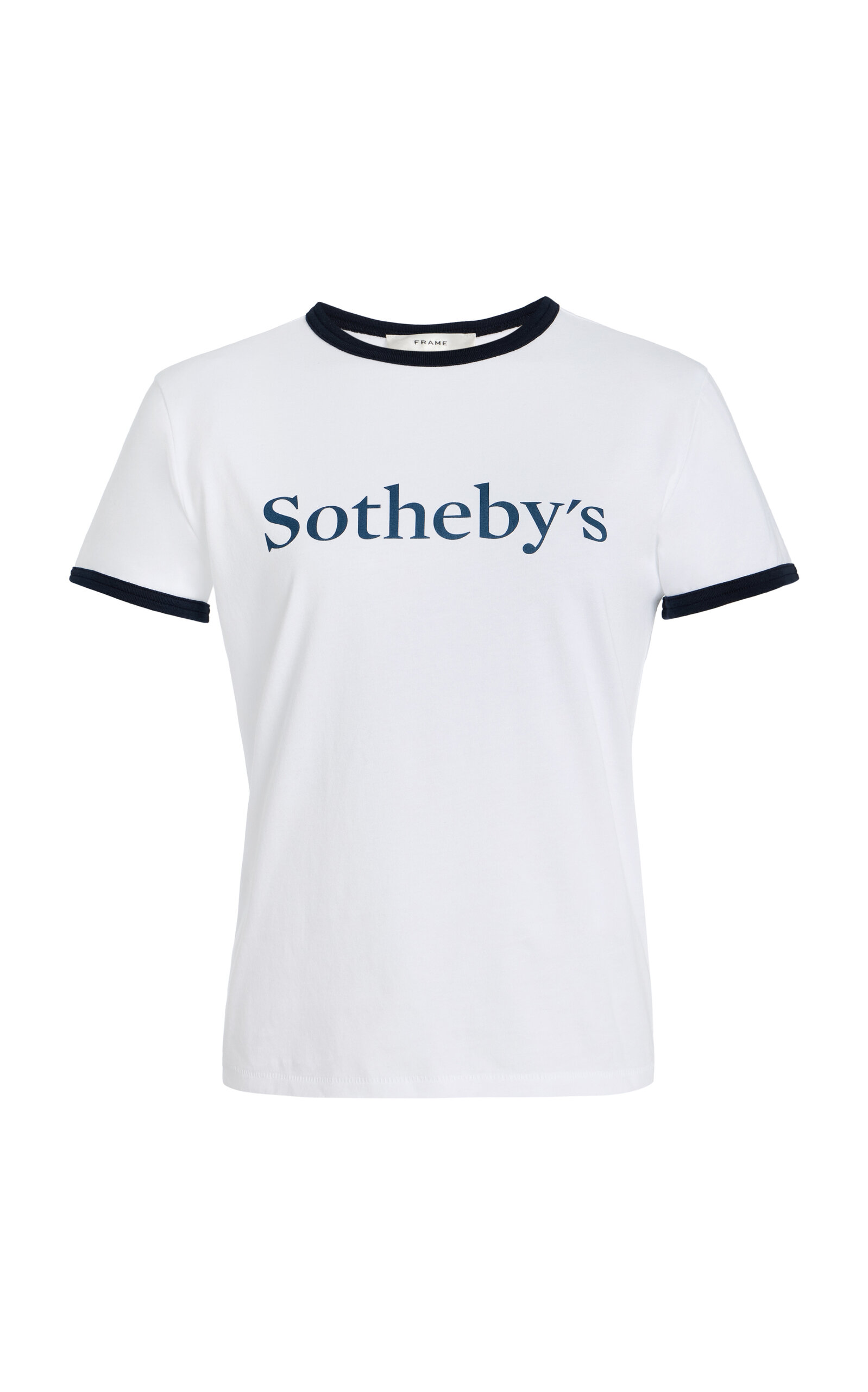 FRAME x Sotheby's Ringer Baby Cotton T-Shirt