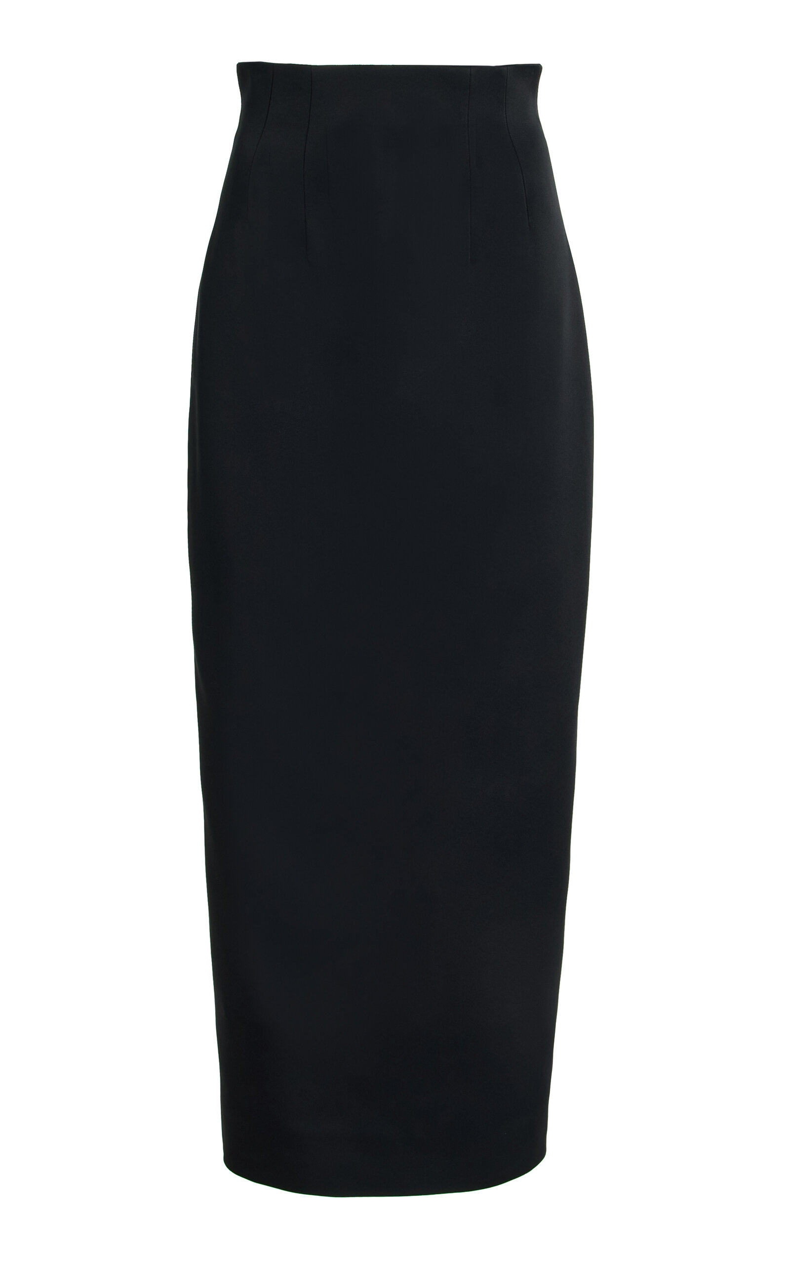 Khaite Loxley Crepe-Satin Maxi Skirt