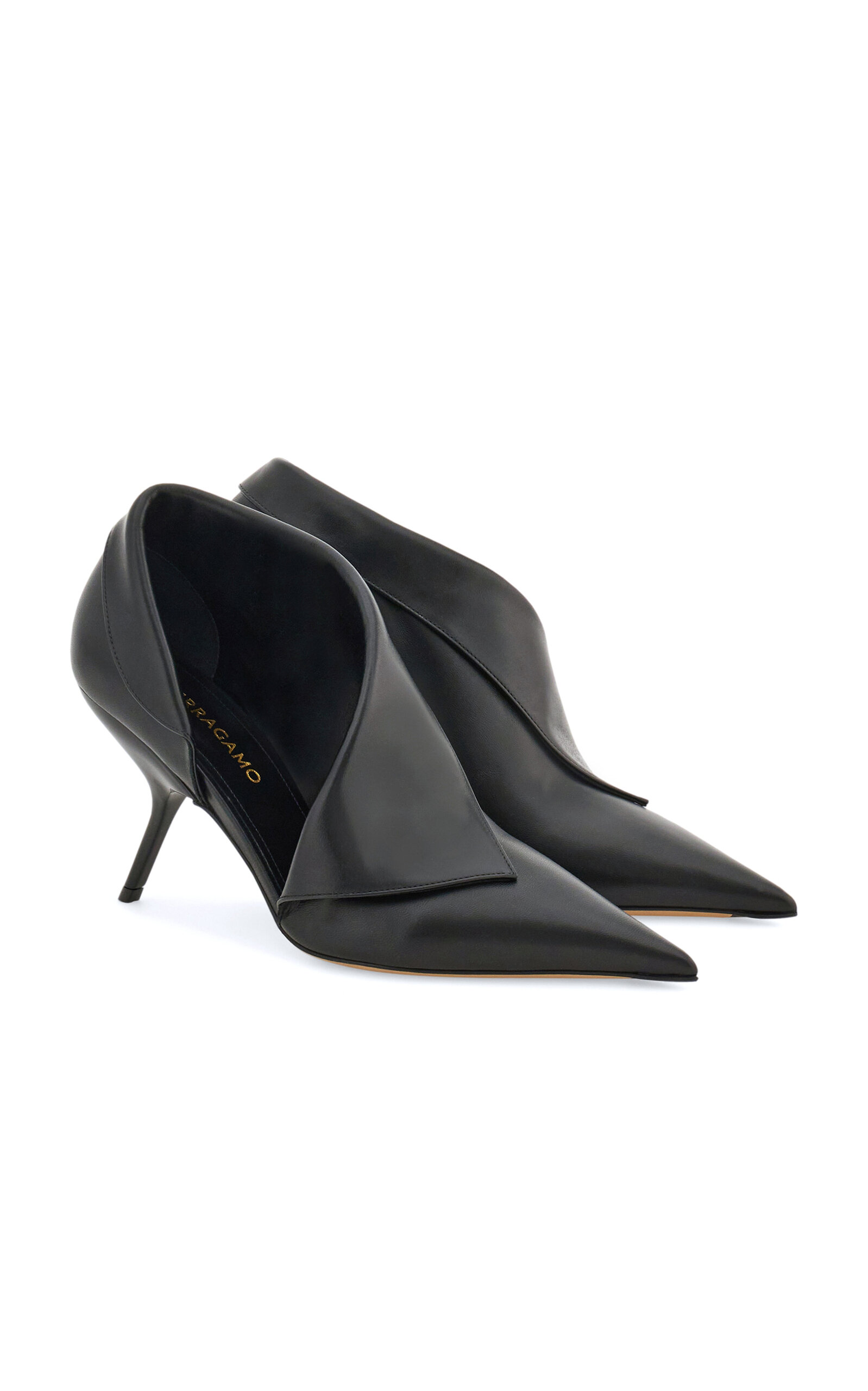 Ferragamo Litty Leather Boots