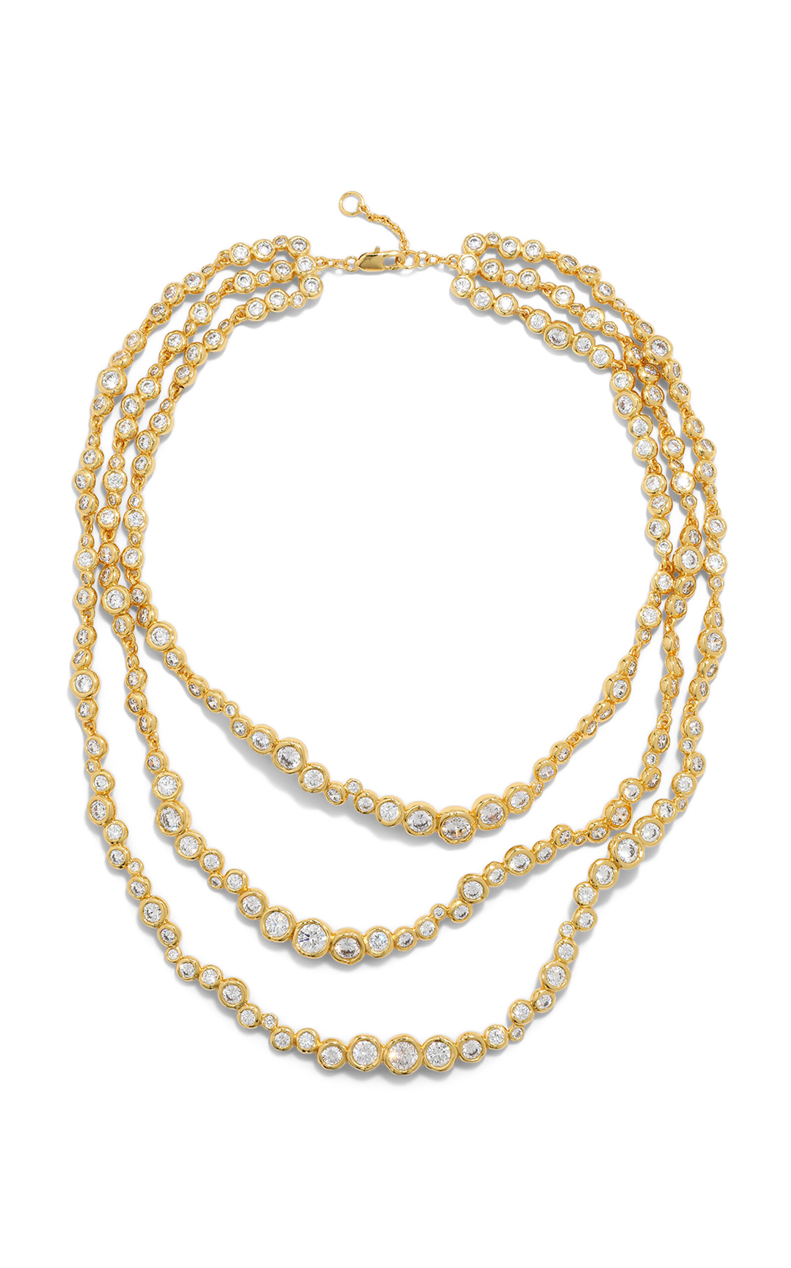 ALEXIS BITTAR ASTERALES GOLD LAYERED NECKLACE 
