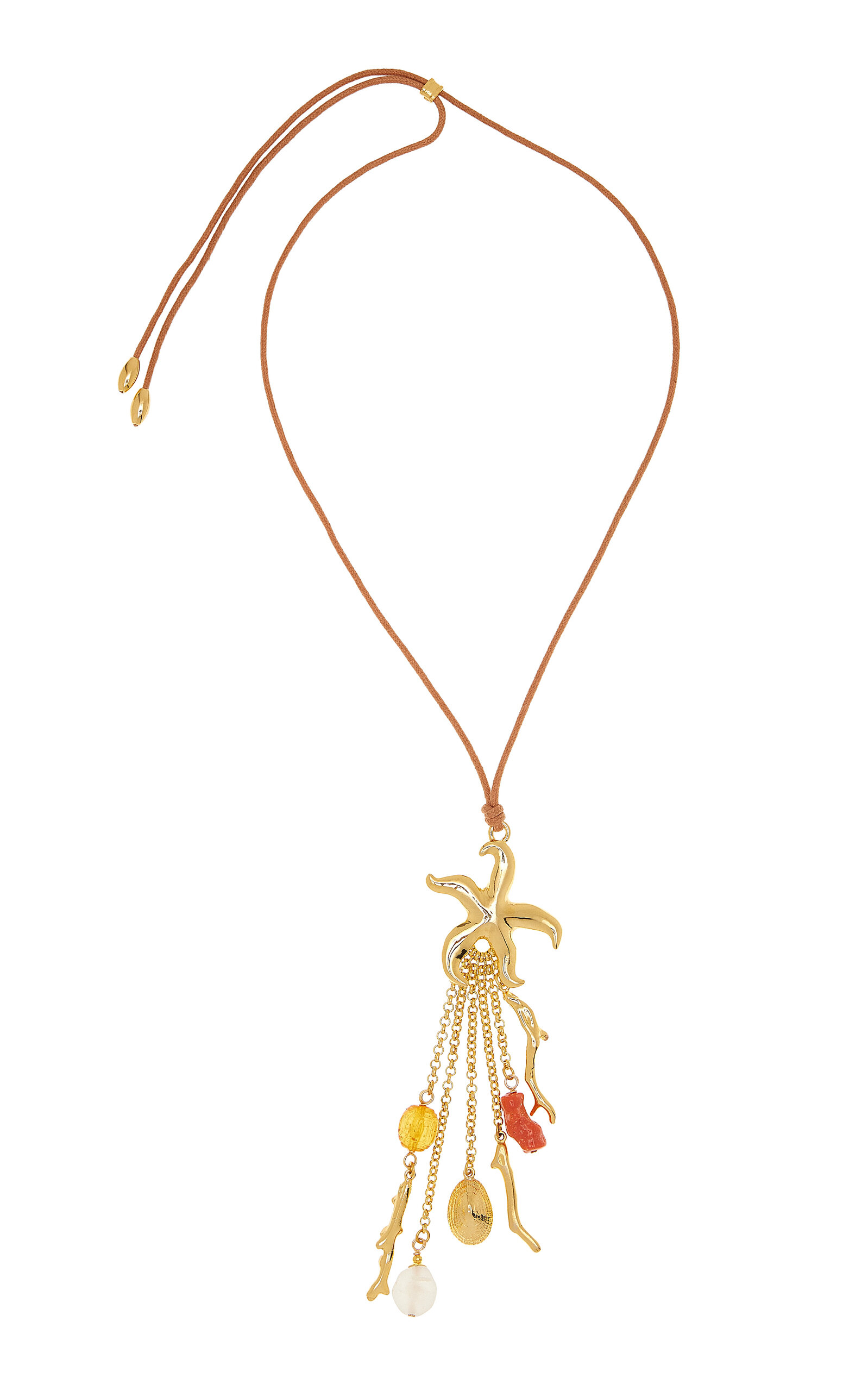 Exclusive Corded Gold-Tone Necklace