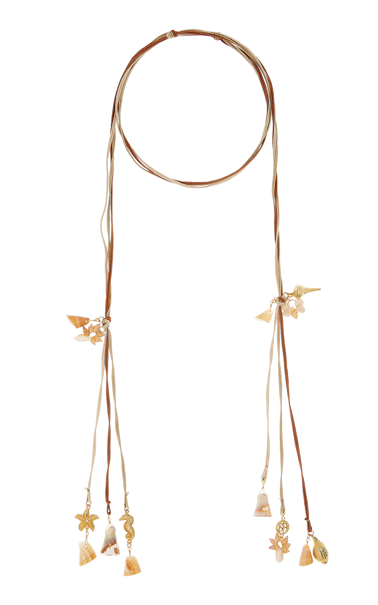Ben-Amun Exclusive Shell Wrap Necklace - Multi - OS - Moda Operandi