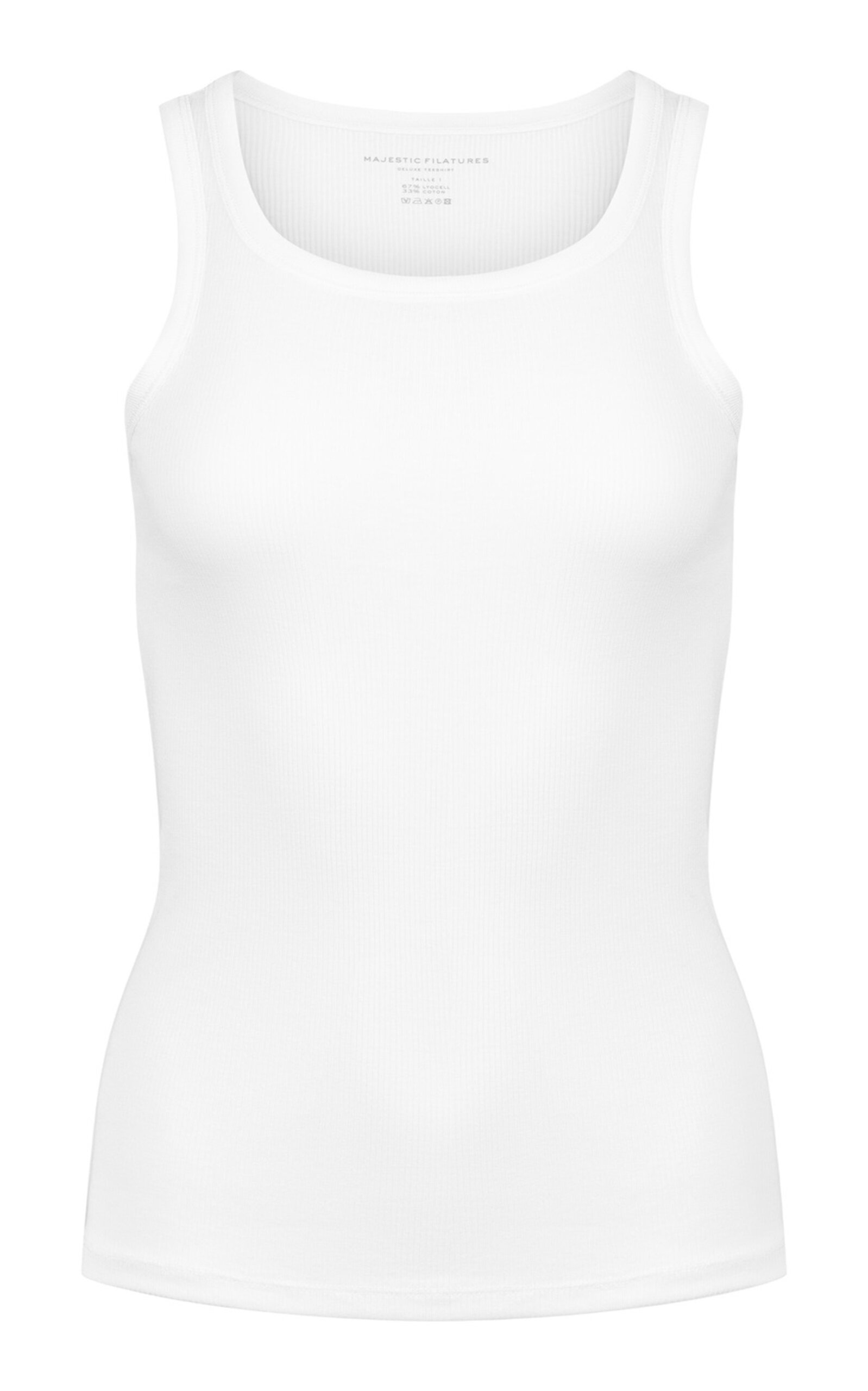 Majestic Stretch-cotton Top