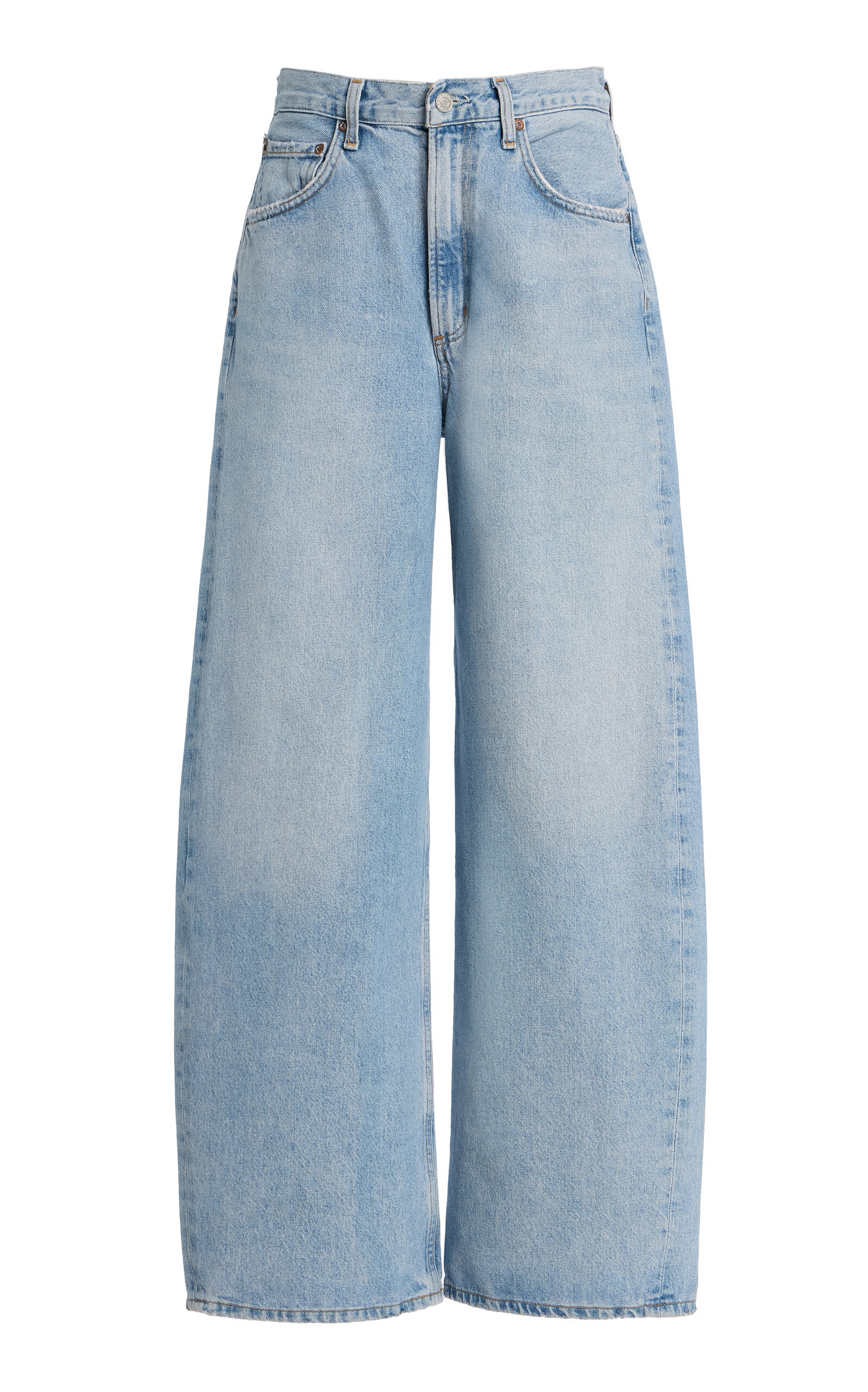 Agolde Low Curve Rigid Mid-rise Tapered Jeans