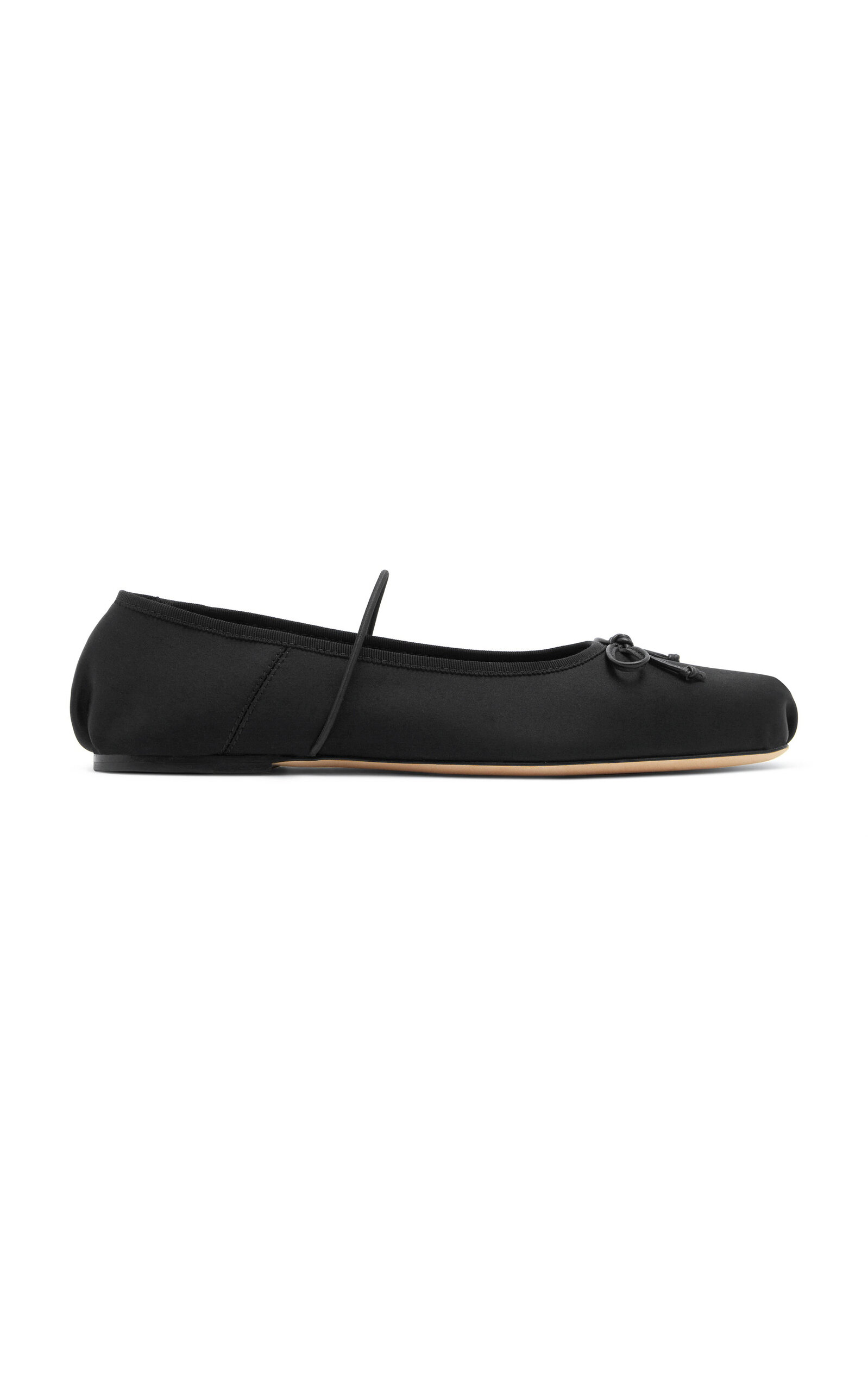 Mignon Satin Ballet Flats