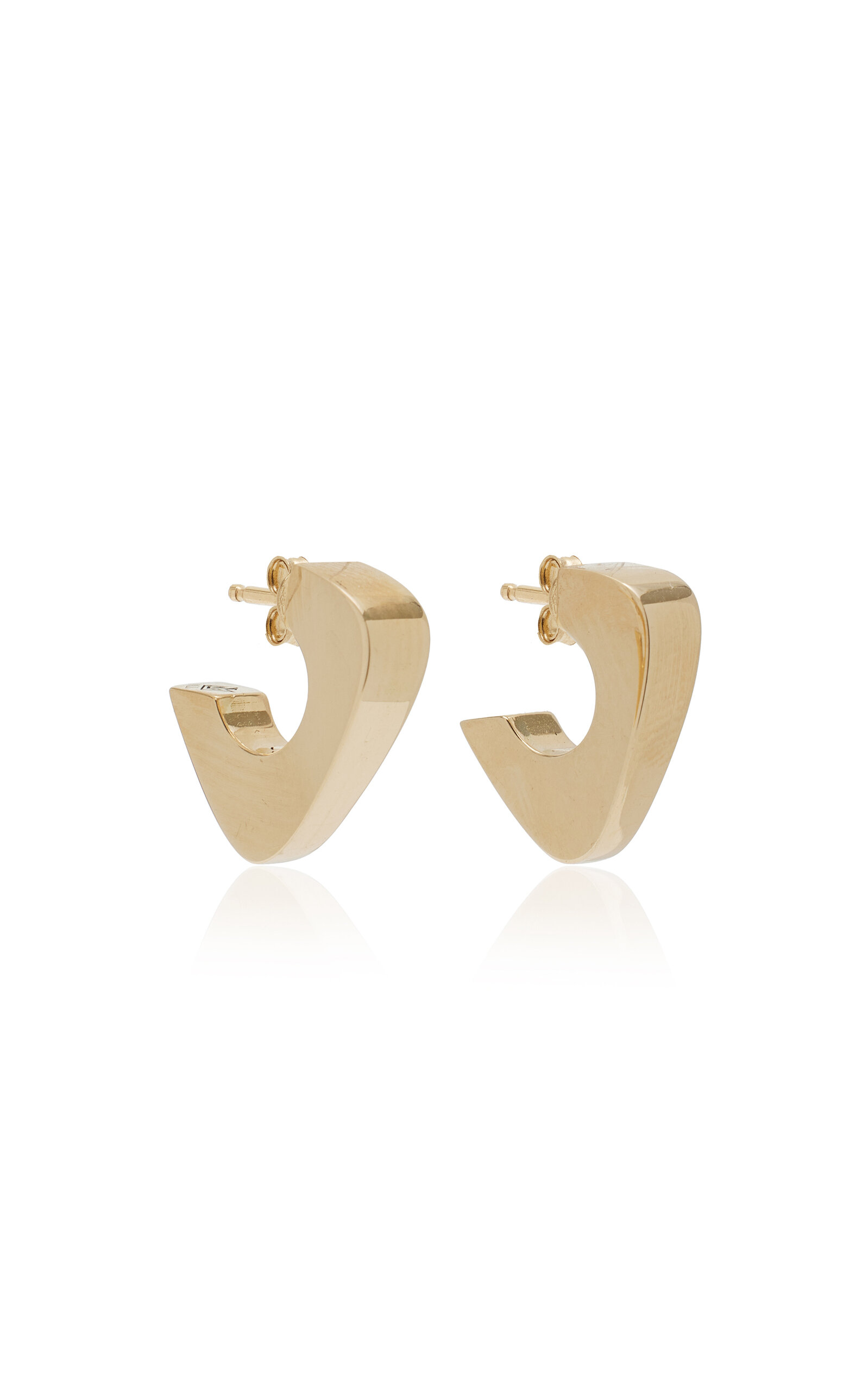 Renato Cipullo Small Trio 18k Yellow Gold Earrings