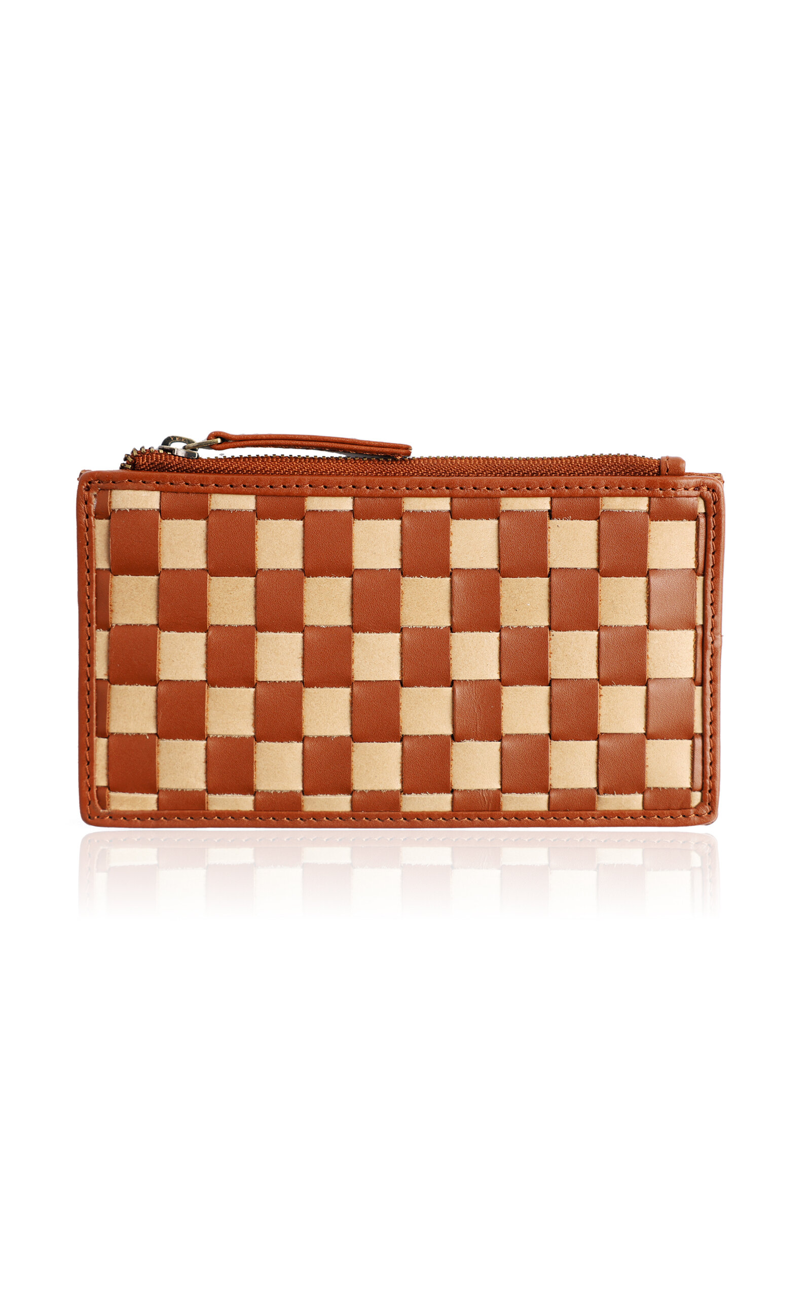 Odin Woven Leather Card Case