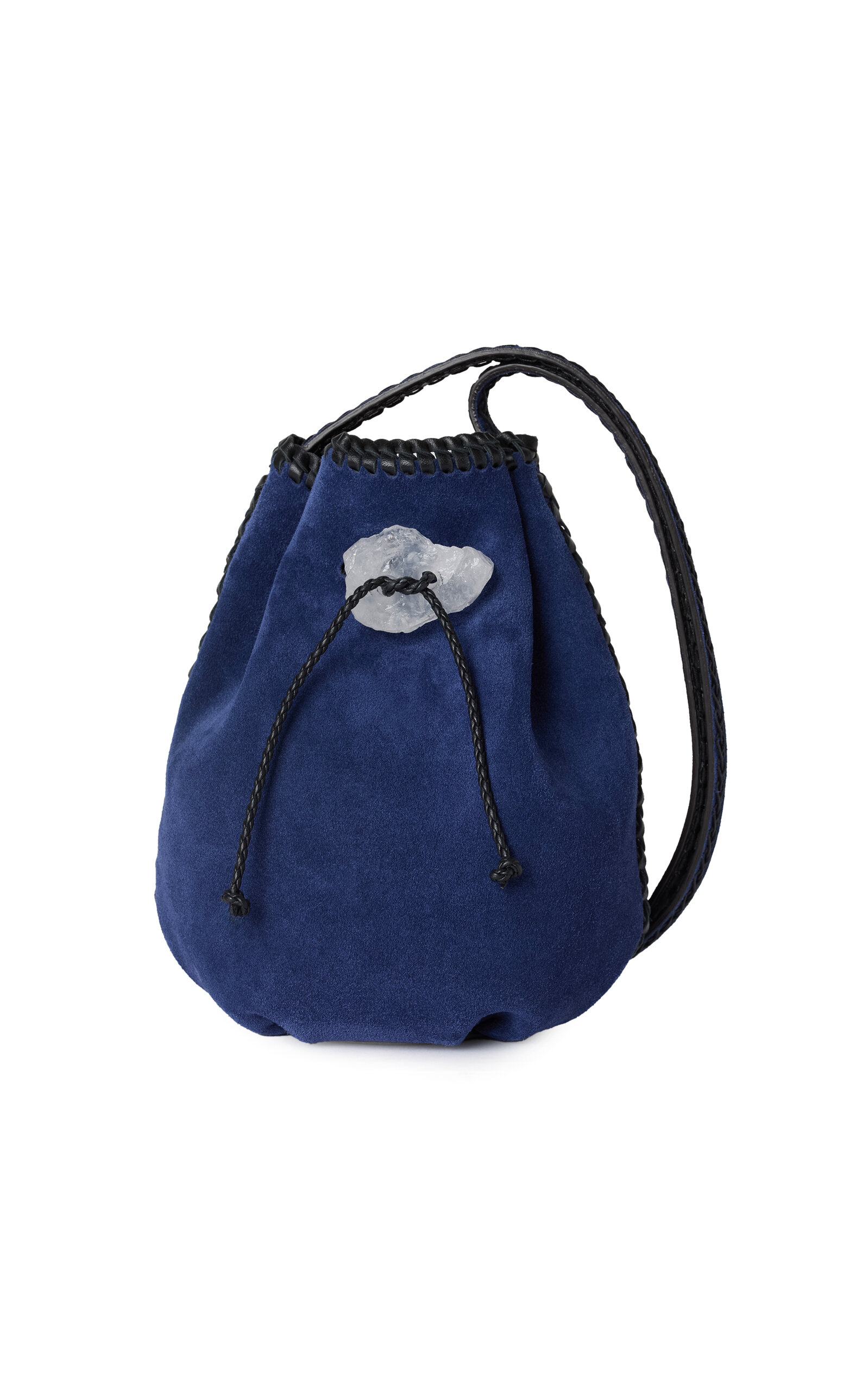 IACOBELLA Nirmala Suede Bucket Bag