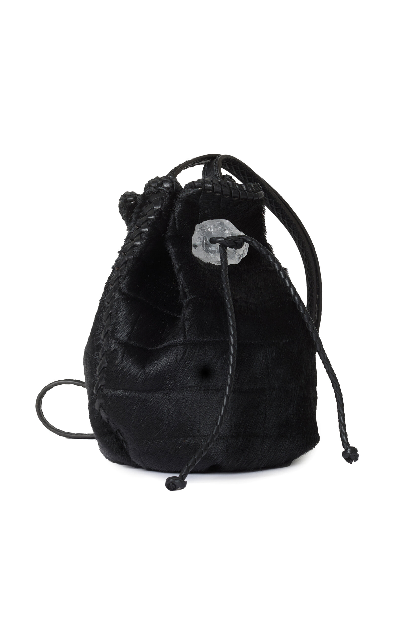 Nirmala Pony Hair Bucket Bag