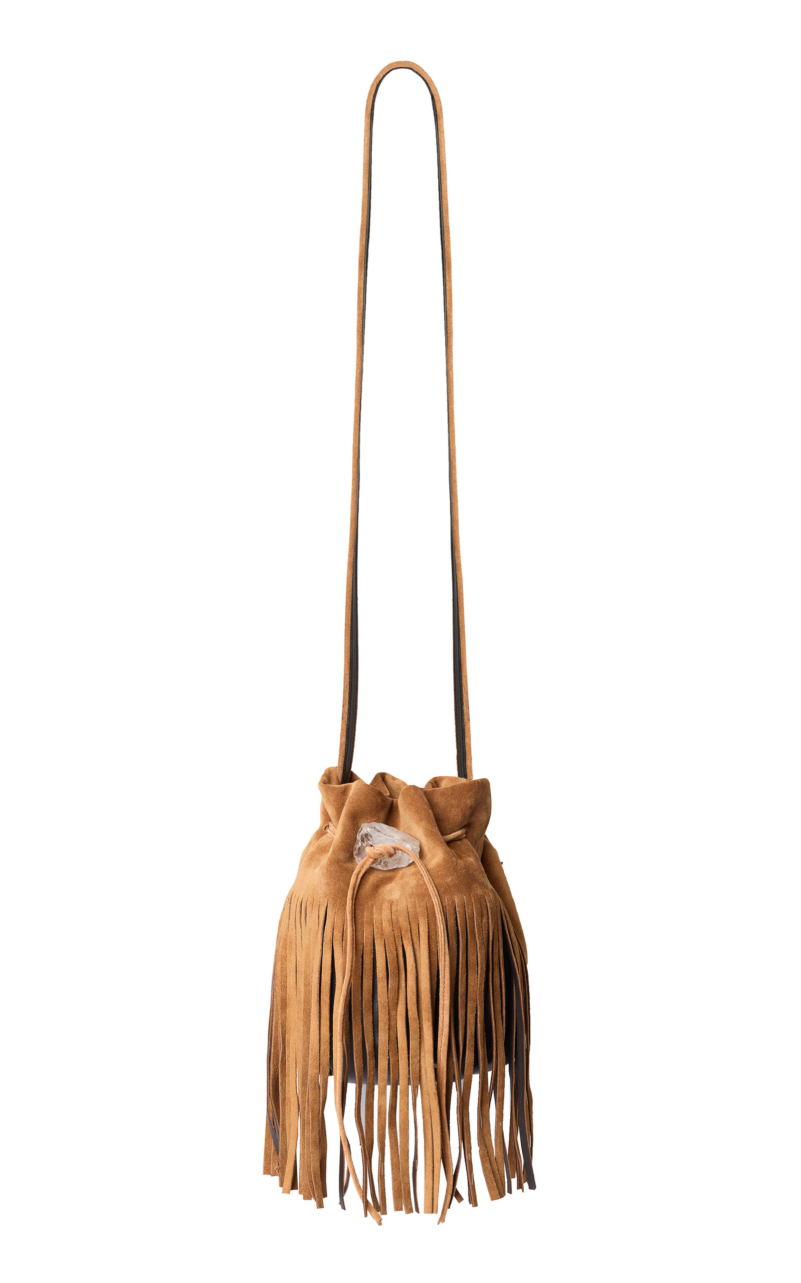 IACOBELLA Nirmala Dolly Suede & Nappa Leather Crossbody Bag