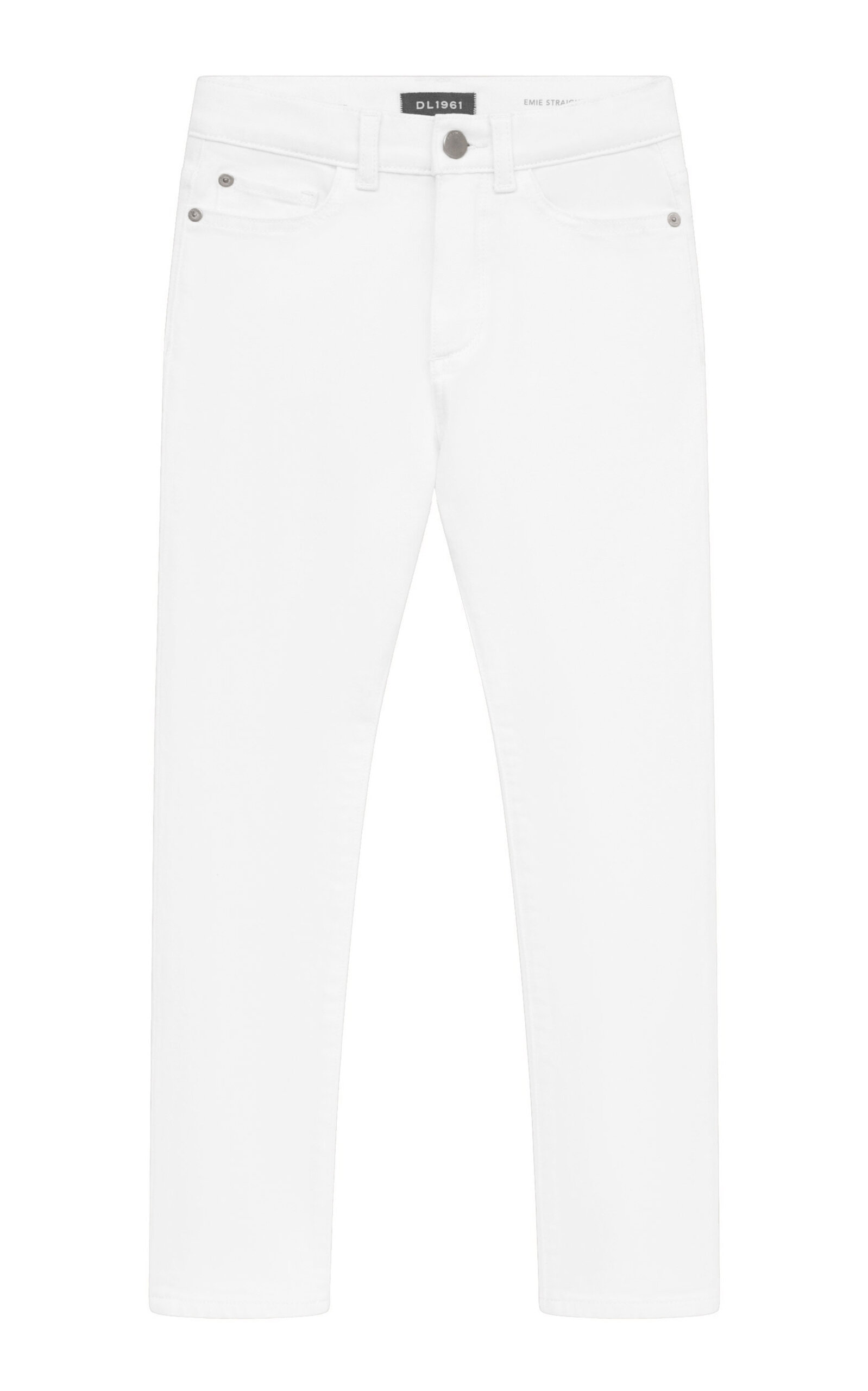 DL1961 Kids'Emie Stretch High-Rise Straight-Leg Jeans