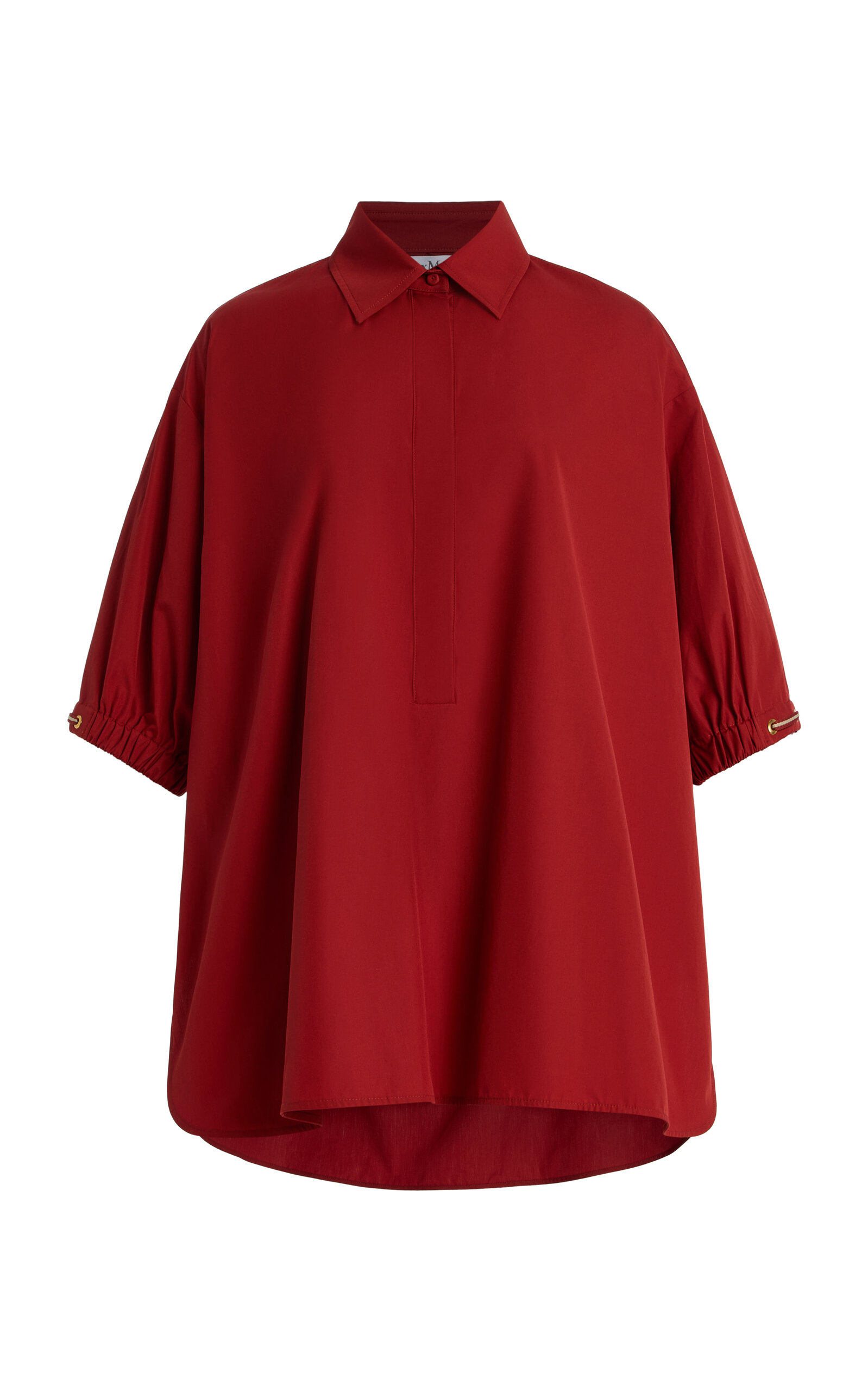 Max Mara Teano Cotton Jacket - Red