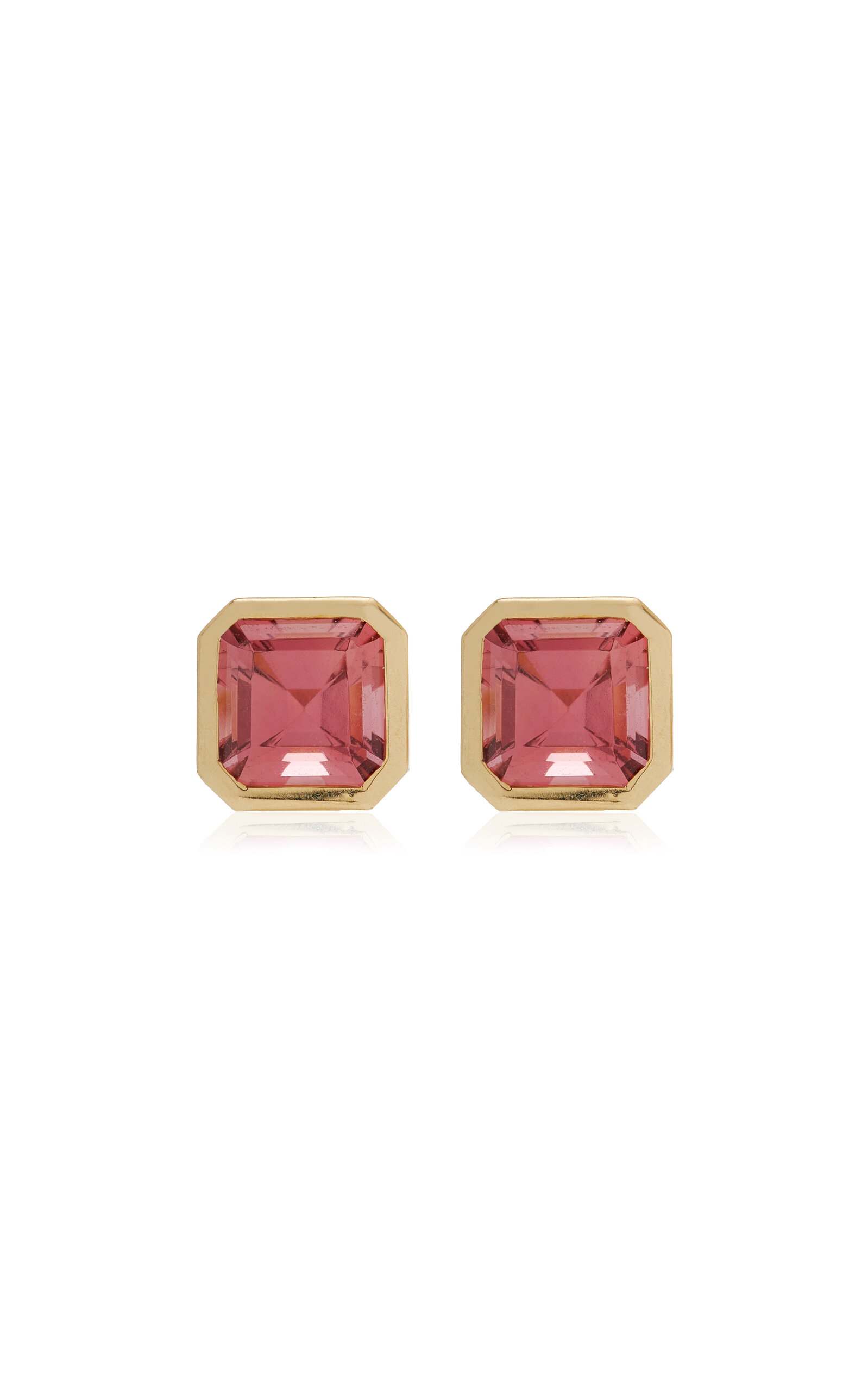 Tourmaline 18K Yellow Gold Earrings