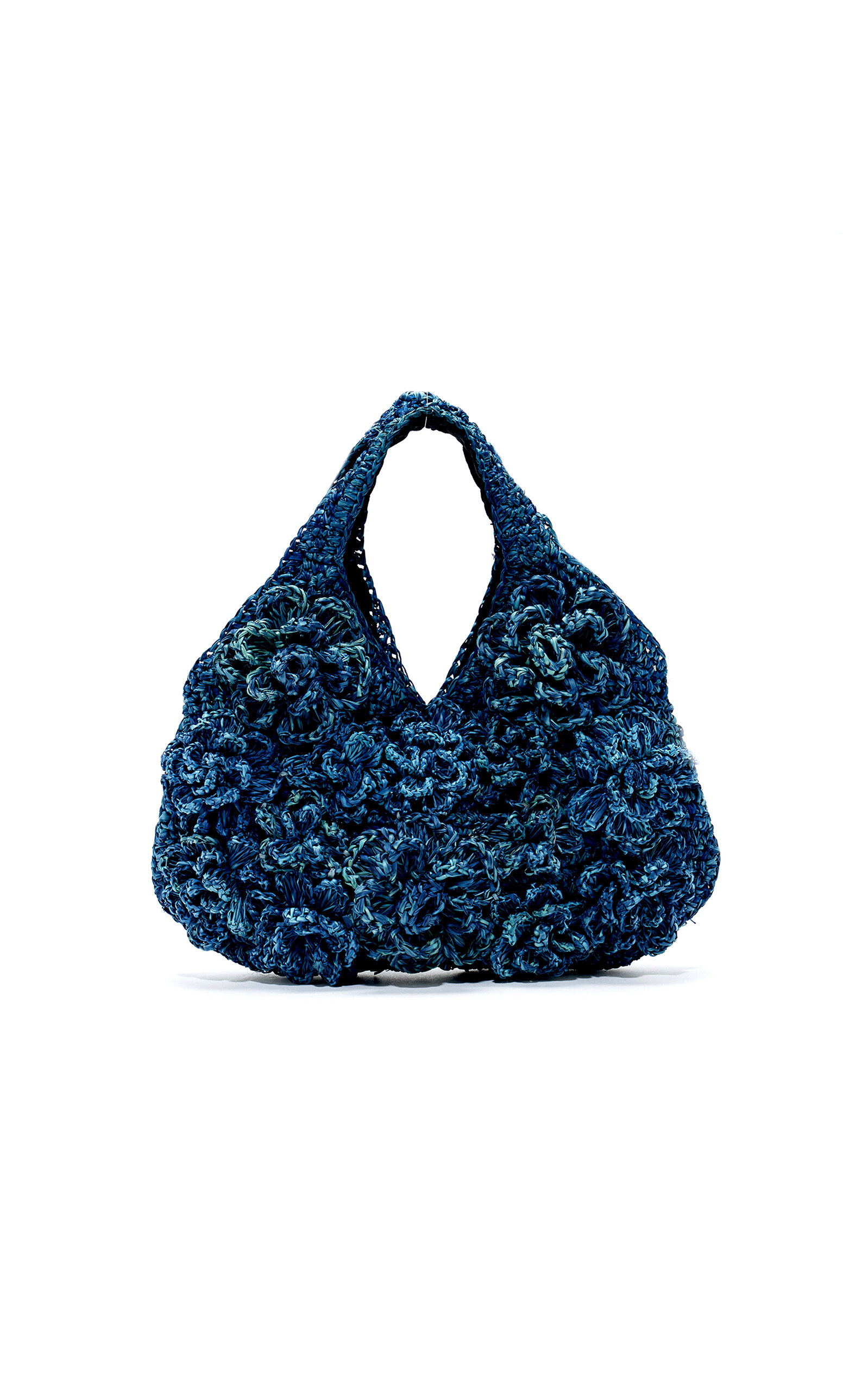 Emm Kuo Pampelonne Mini Raffia Hobo Bag