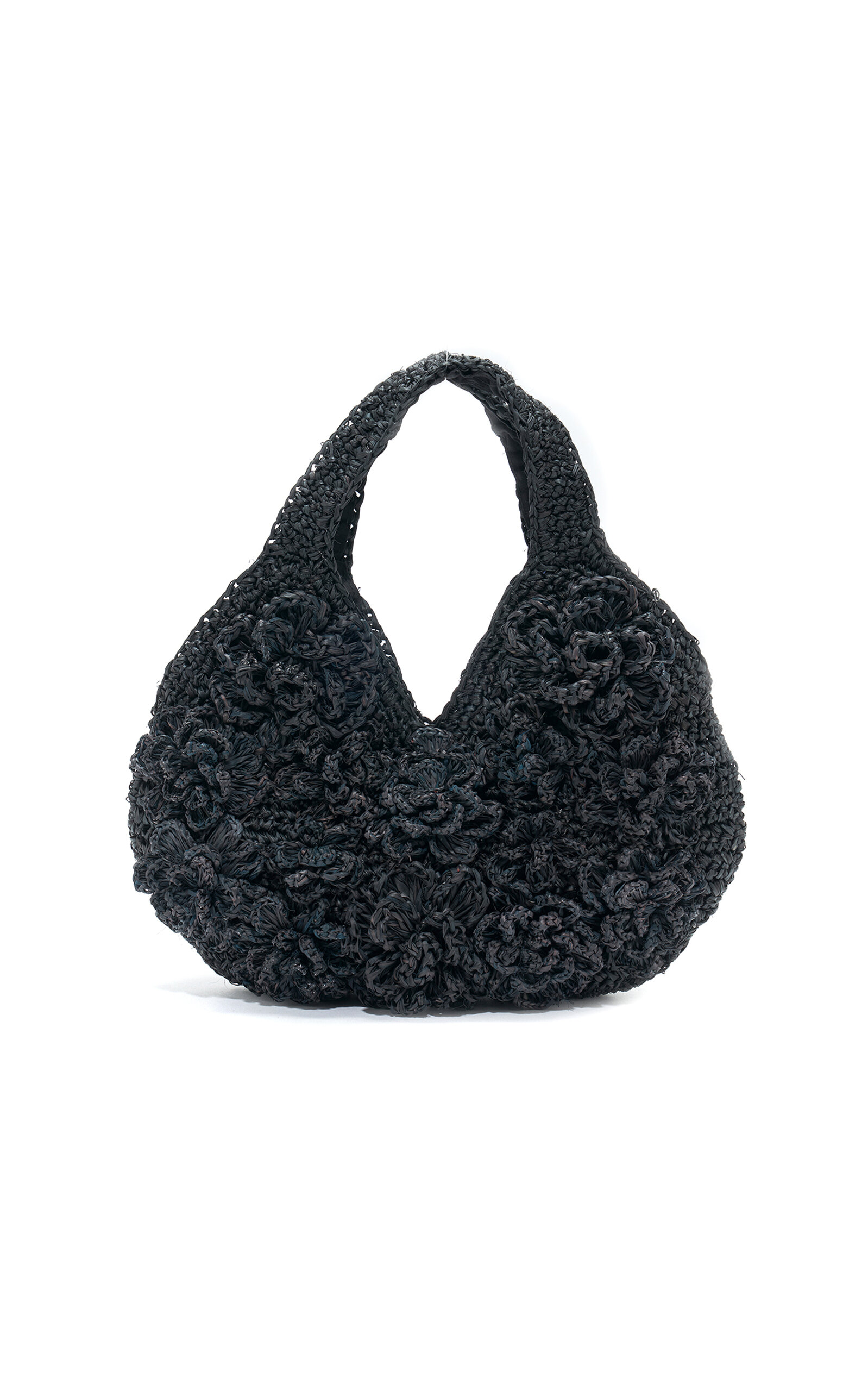Pampelonne Mini Raffia Hobo Bag