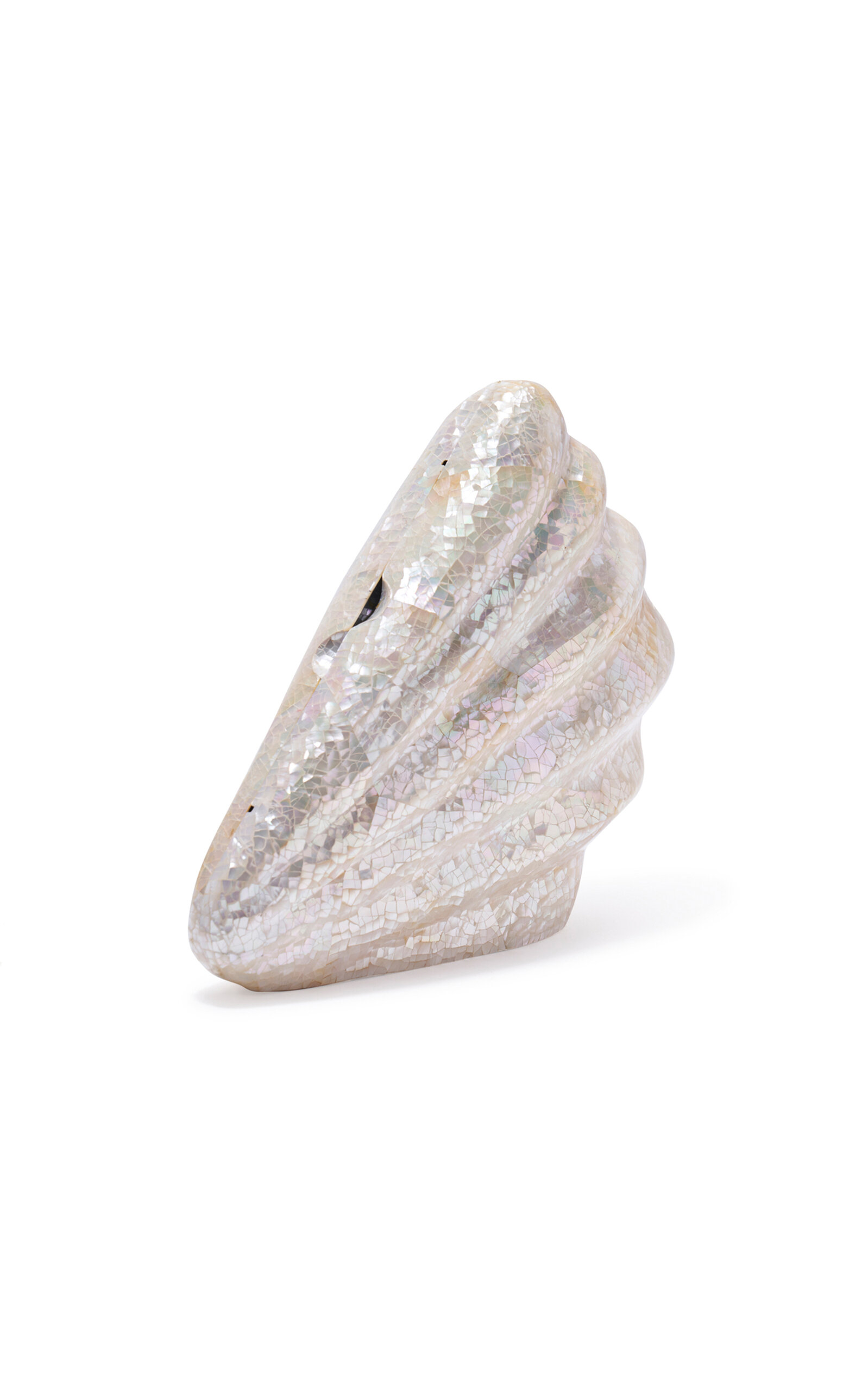 Saline Mother-of-Pearl Clutch
