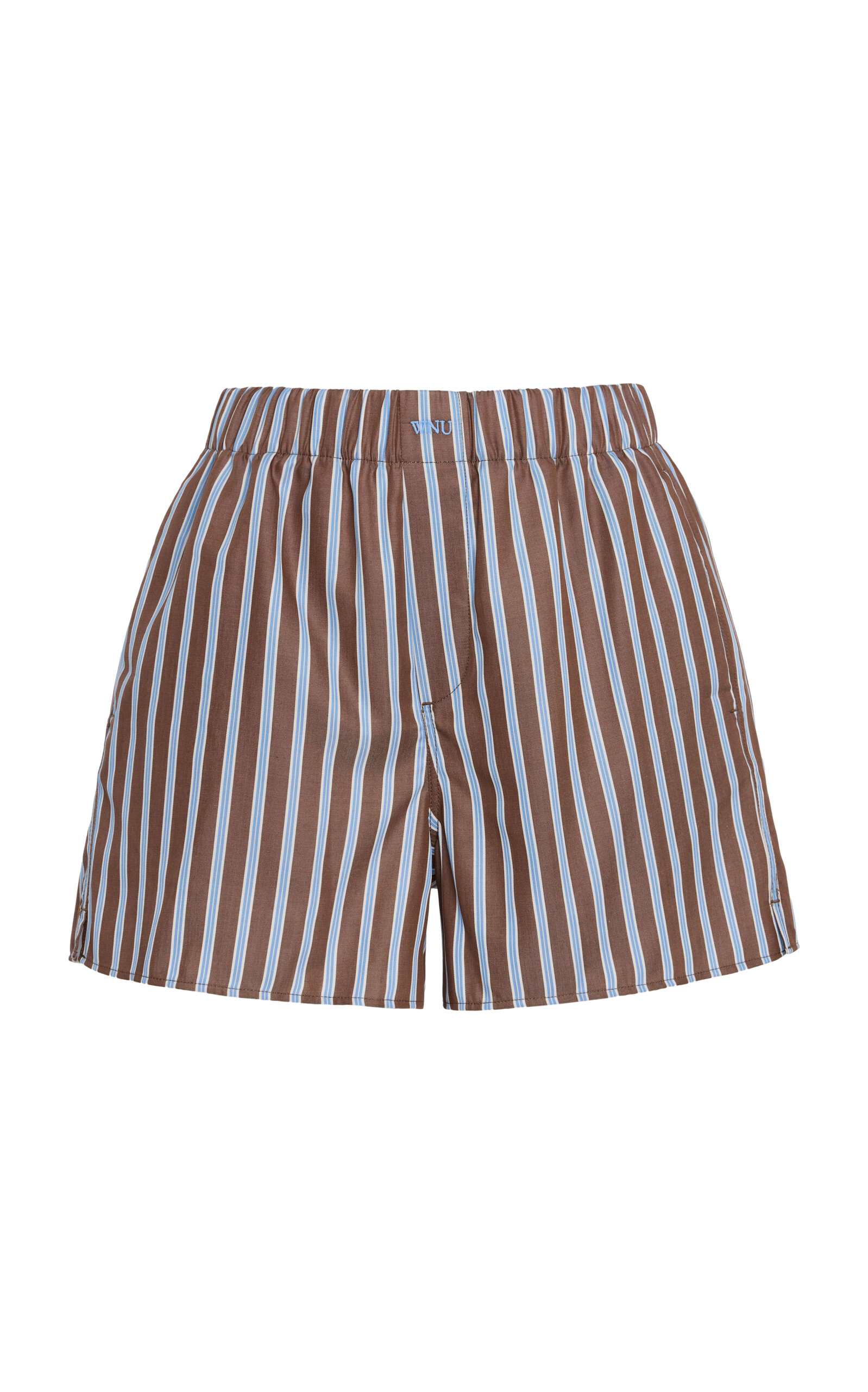 With Nothing Underneath Exclusive The Boxer Striped Shorts