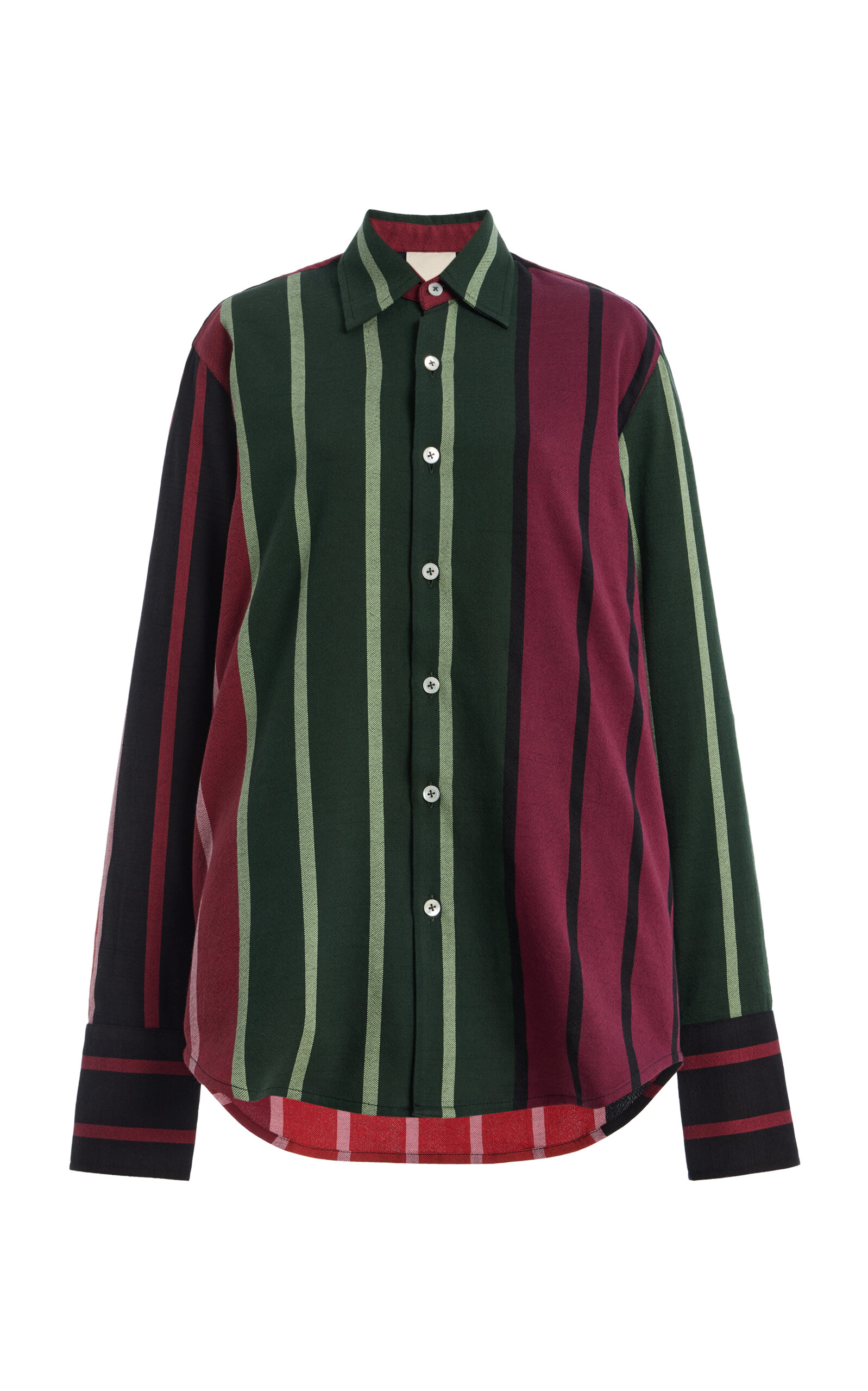 Marrakshi Life Exclusive French Cuff Cotton Shirt - Moda Operandi