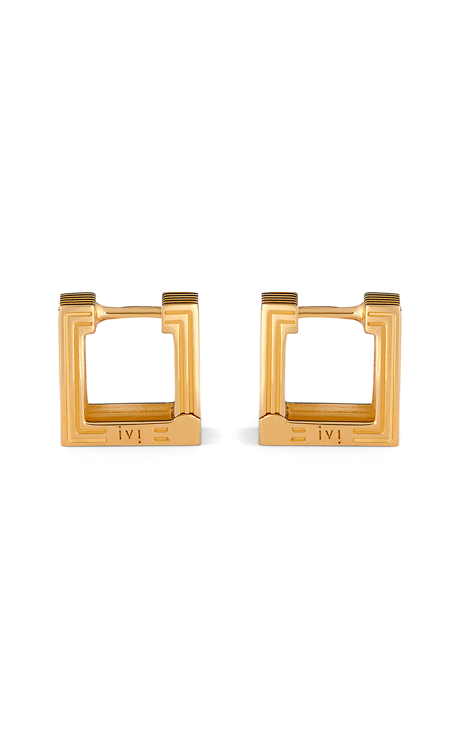 Aurelia Gold-Plated Sterling Silver Hoop Earrings