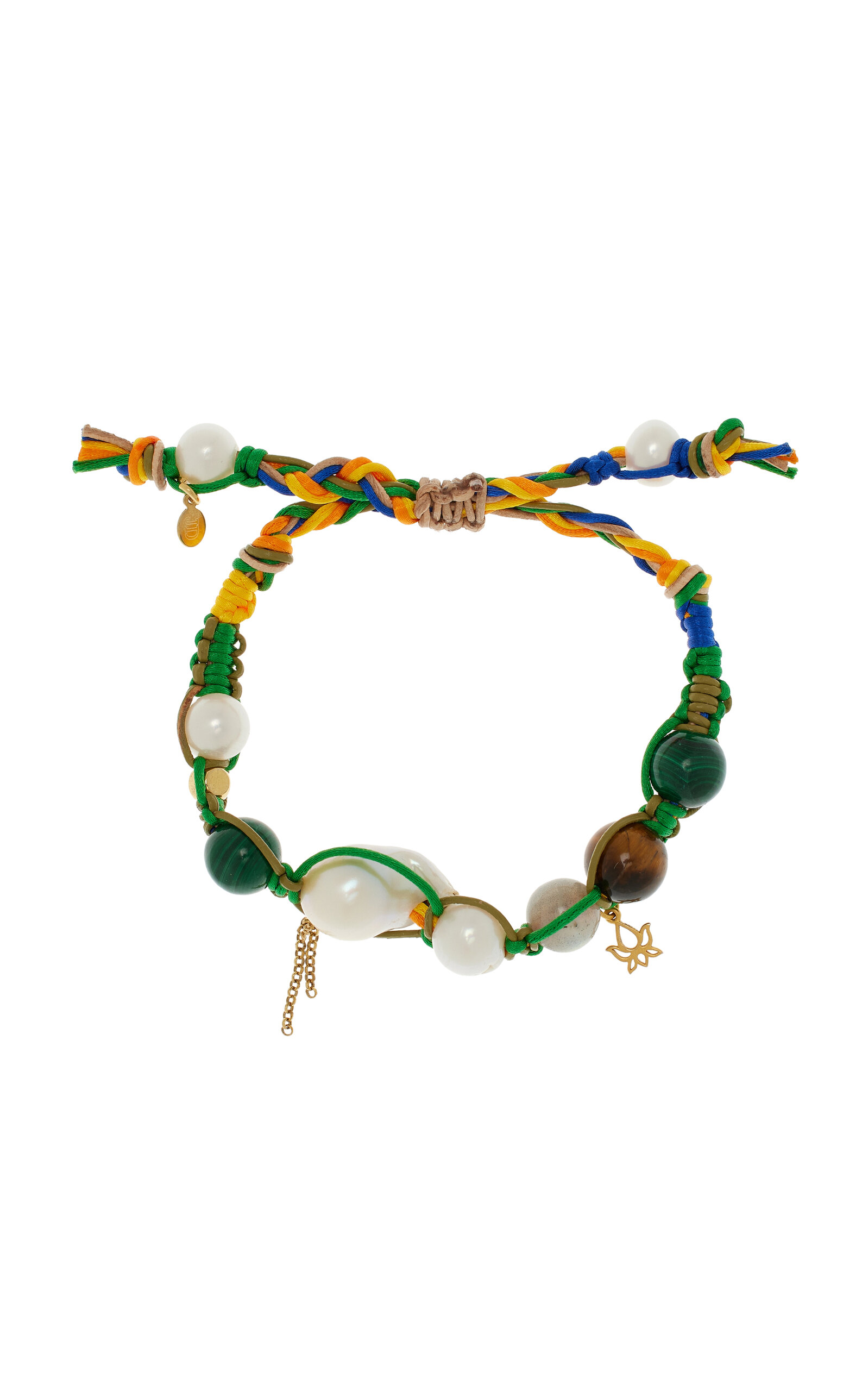 Green Trippin 18K Yellow Gold; Multi-Stone Bracelet