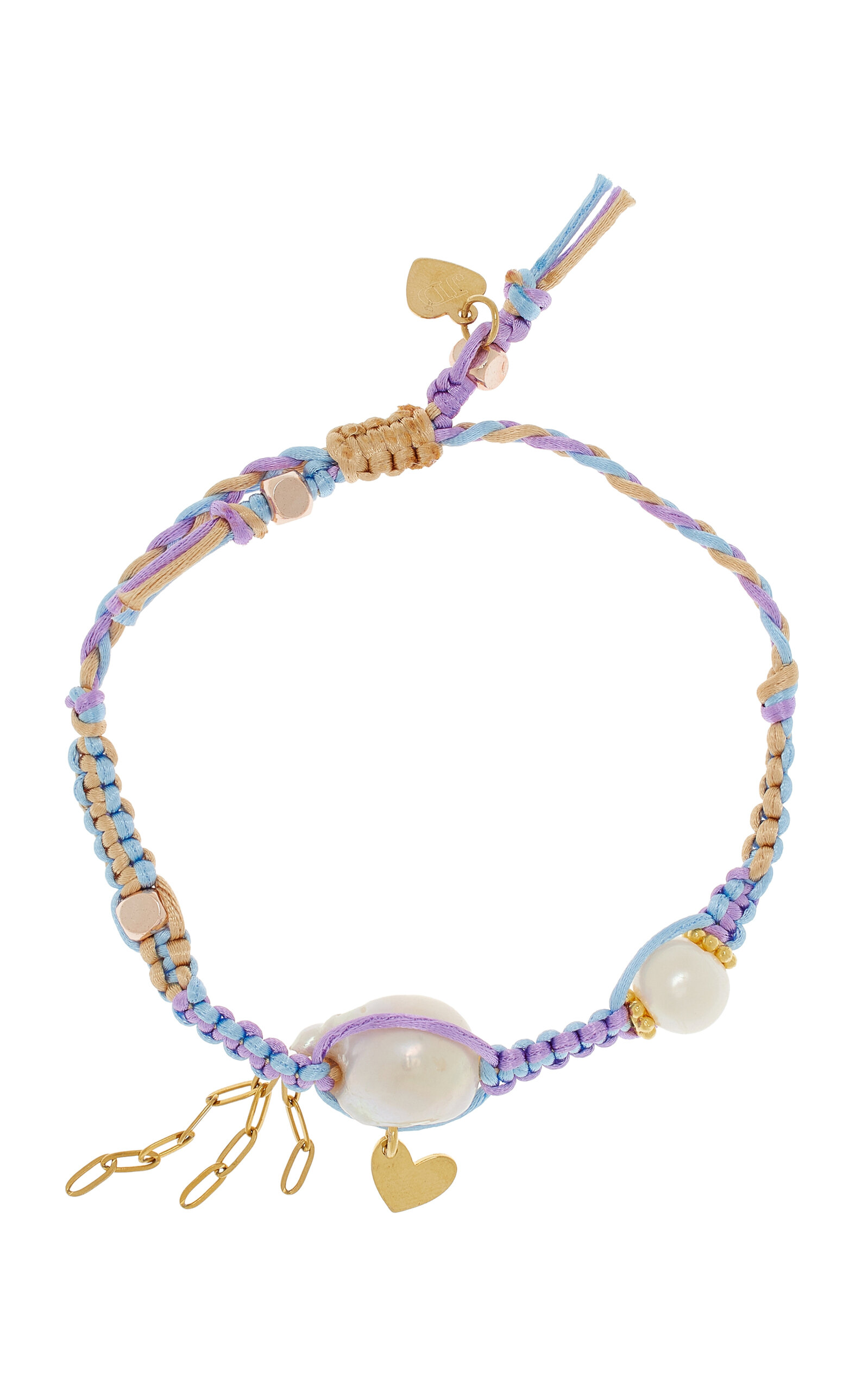 Joie DiGiovanni Spring Dream Pearl Rocker Bracelet - Purple - OS - Moda Operandi