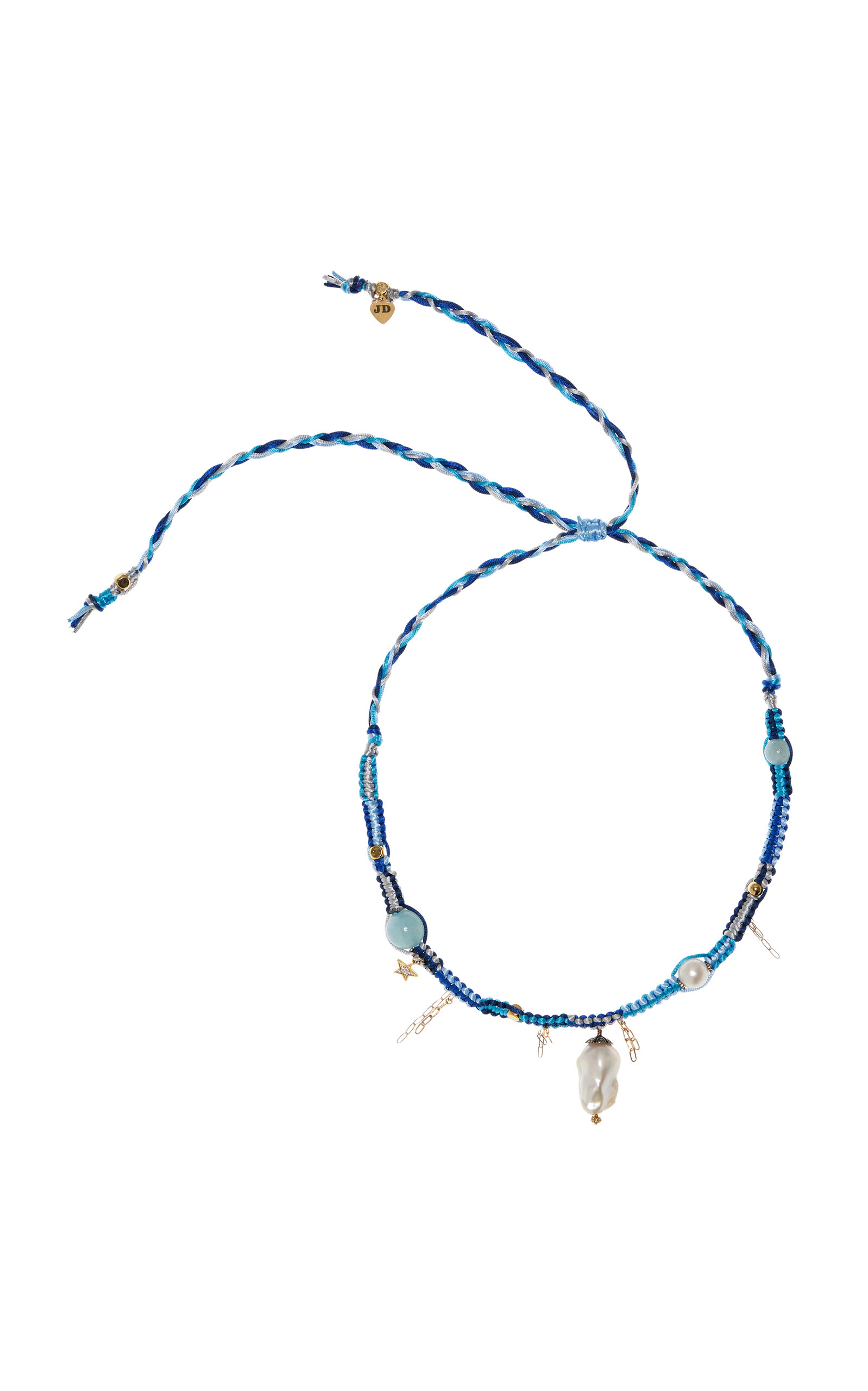 Blue Dream Sky 18K Yellow Gold Multi-Stone Necklace