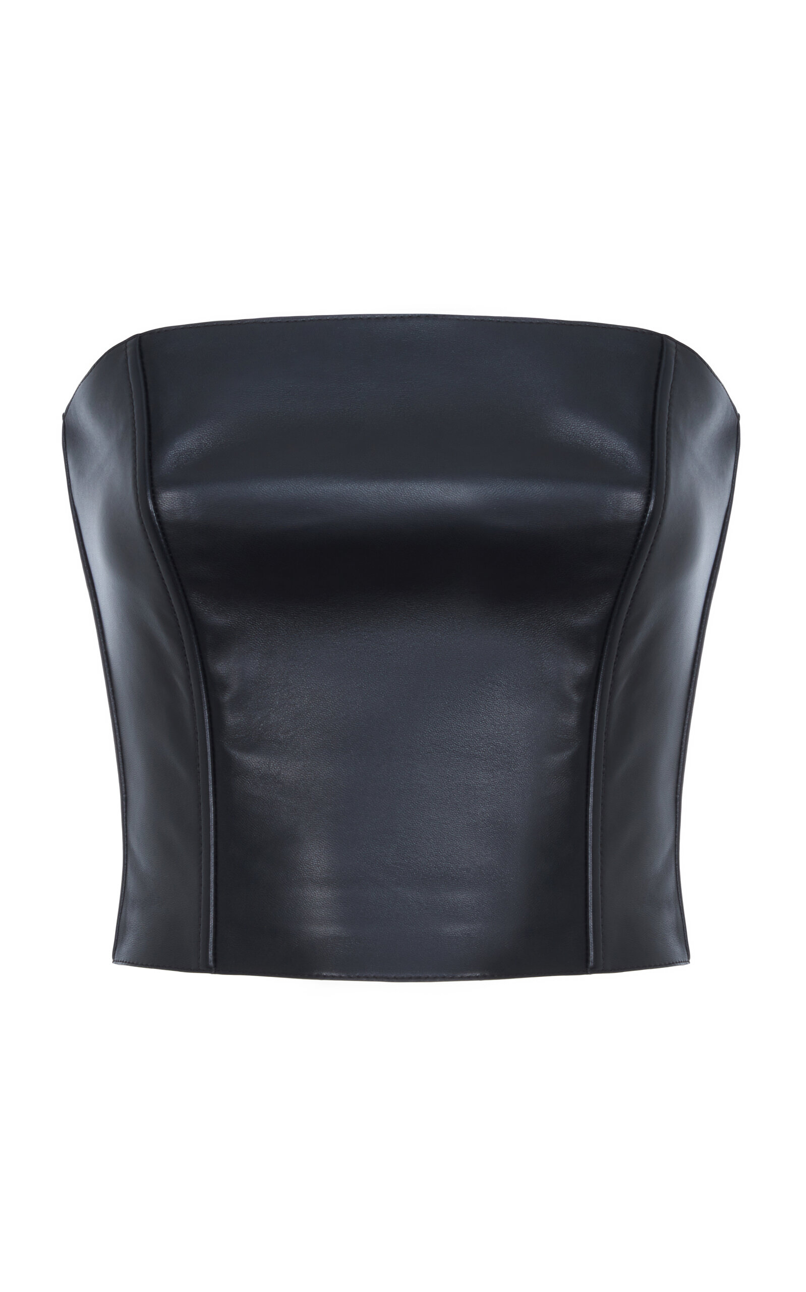 Ralph Lauren Gwyneth Leather Bustier
